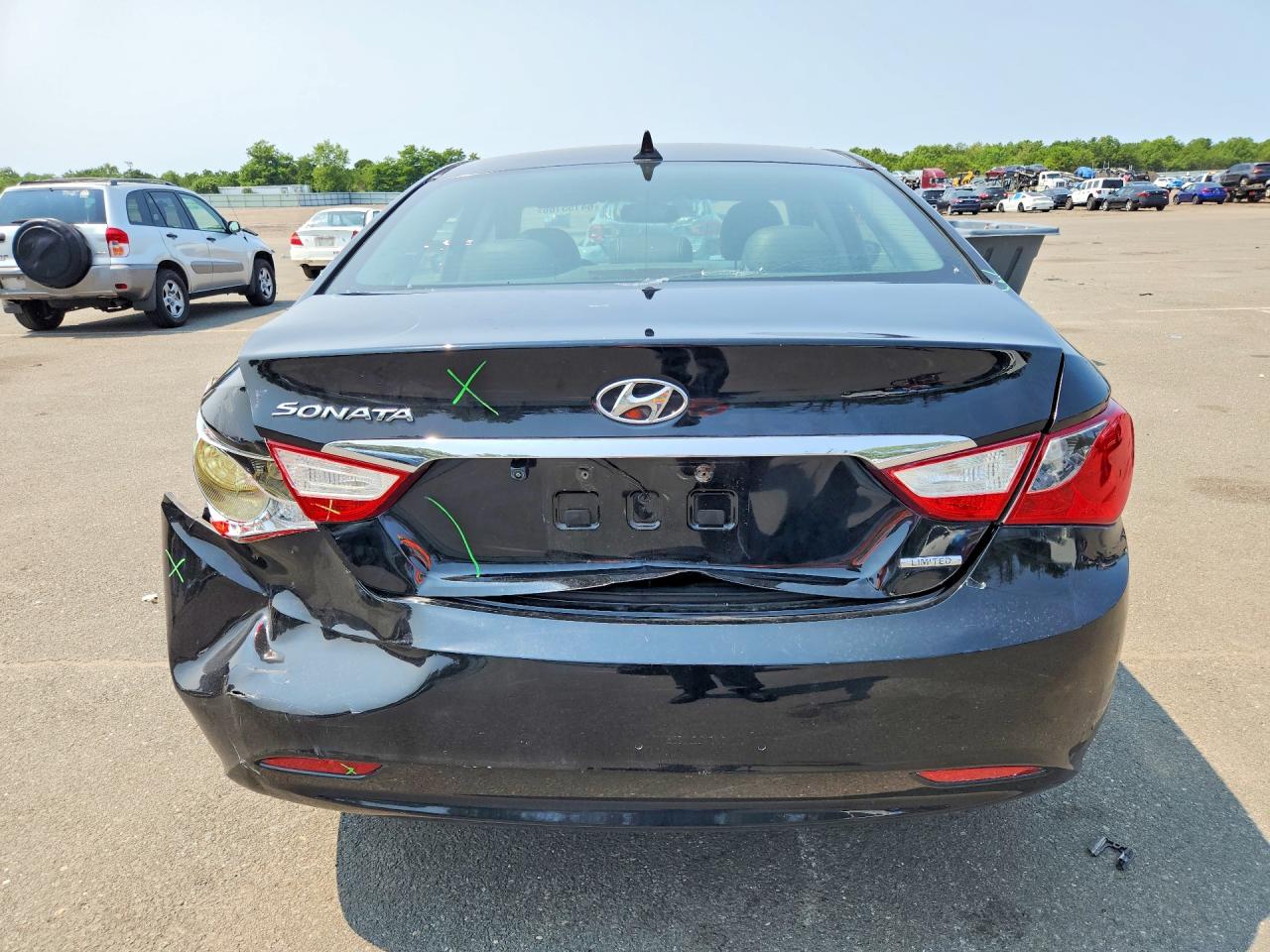 2011 Hyundai Sonata Limited Black vin: 5NPEC4ACXBH306626