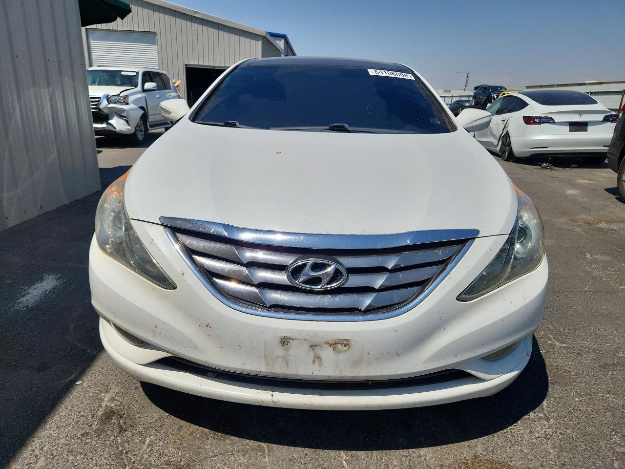2012 Hyundai Sonata Limited White vin: 5NPEC4ACXCH368271