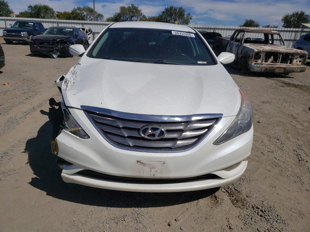 2012 Hyundai Sonata Se White vin: 5NPEC4ACXCH369677