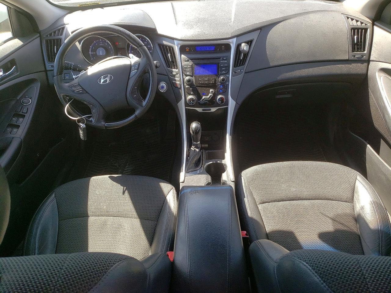 2012 Hyundai Sonata Se White vin: 5NPEC4ACXCH369677