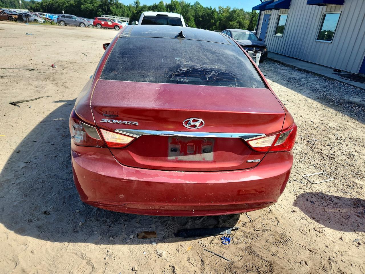 2012 Hyundai Sonata Limited Бордовый vin: 5NPEC4ACXCH371624