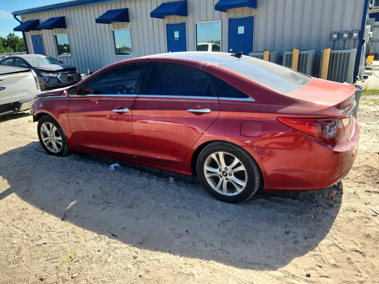2012 Hyundai Sonata Limited Бордовый vin: 5NPEC4ACXCH371624