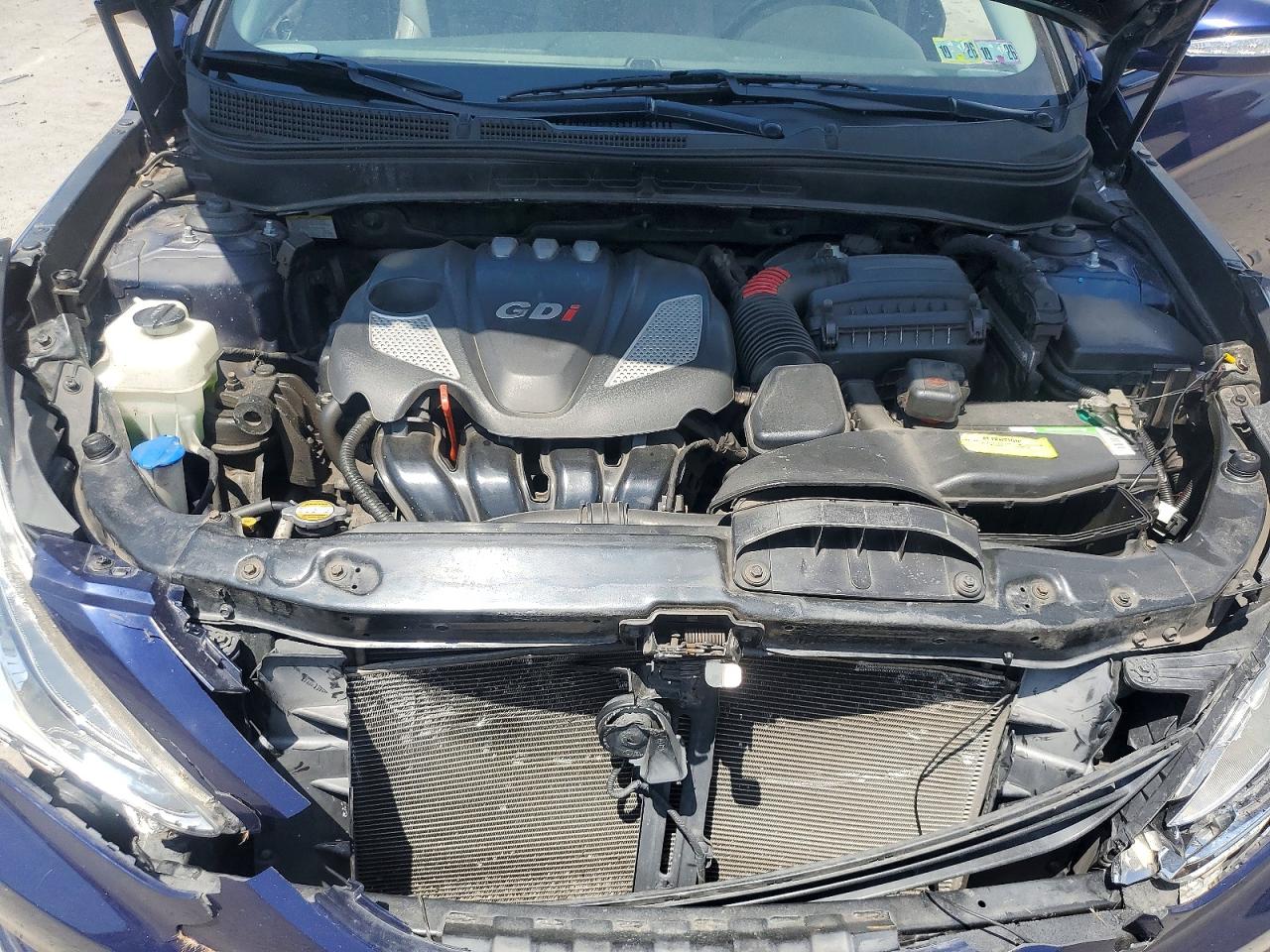 2012 Hyundai Sonata Limited Blue vin: 5NPEC4ACXCH390545