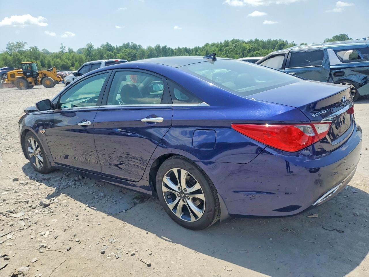2012 Hyundai Sonata Limited Blue vin: 5NPEC4ACXCH390545
