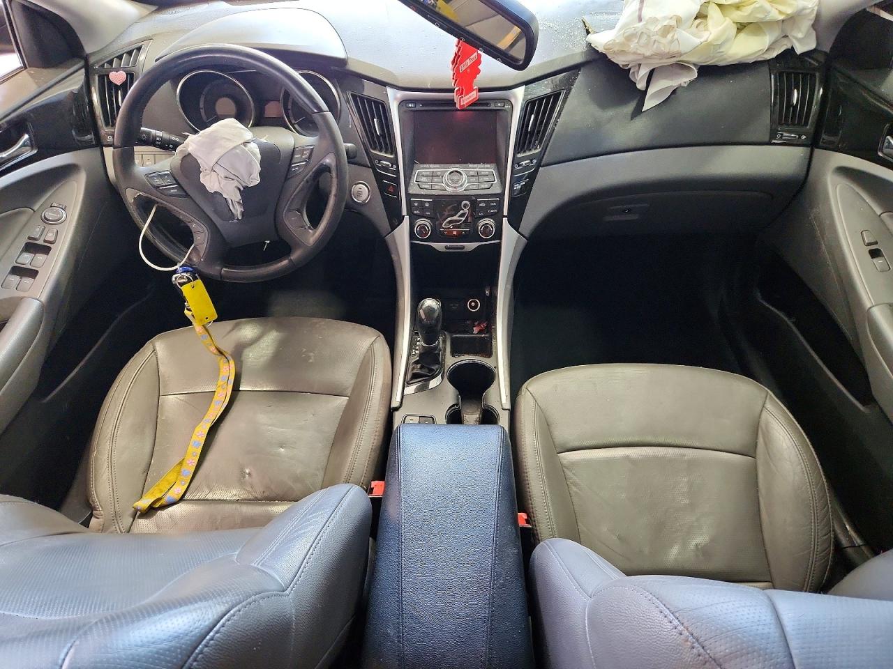 2012 Hyundai Sonata Limited Серый vin: 5NPEC4ACXCH397415