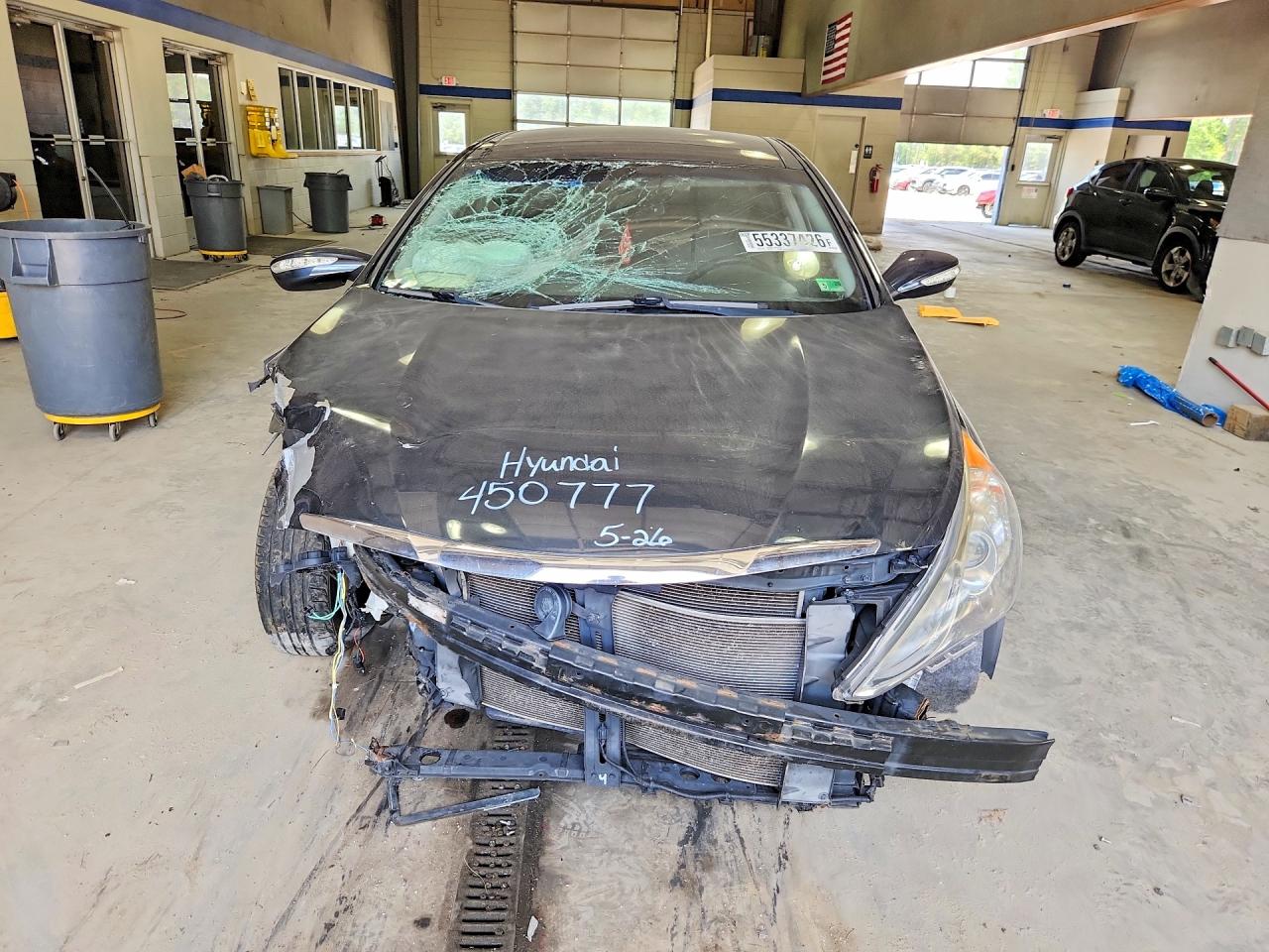 2012 Hyundai Sonata Limited Серый vin: 5NPEC4ACXCH397415
