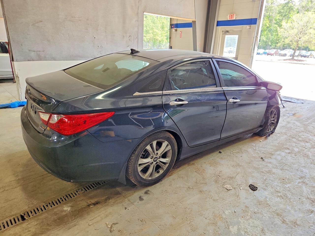 2012 Hyundai Sonata Limited Серый vin: 5NPEC4ACXCH397415