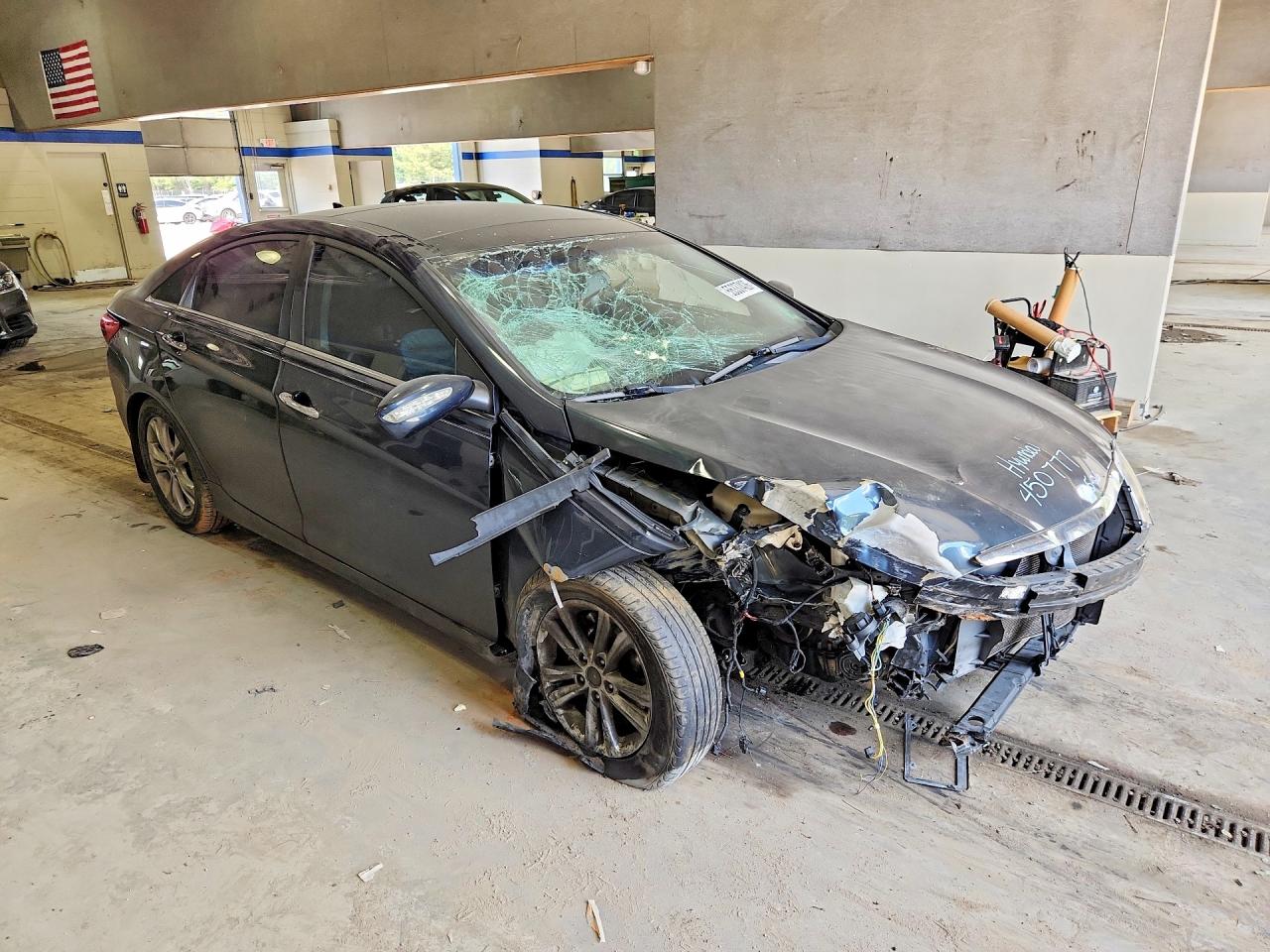 2012 Hyundai Sonata Limited Серый vin: 5NPEC4ACXCH397415