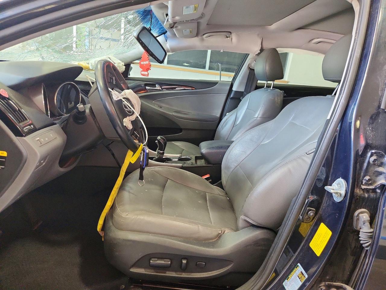 2012 Hyundai Sonata Limited Серый vin: 5NPEC4ACXCH397415