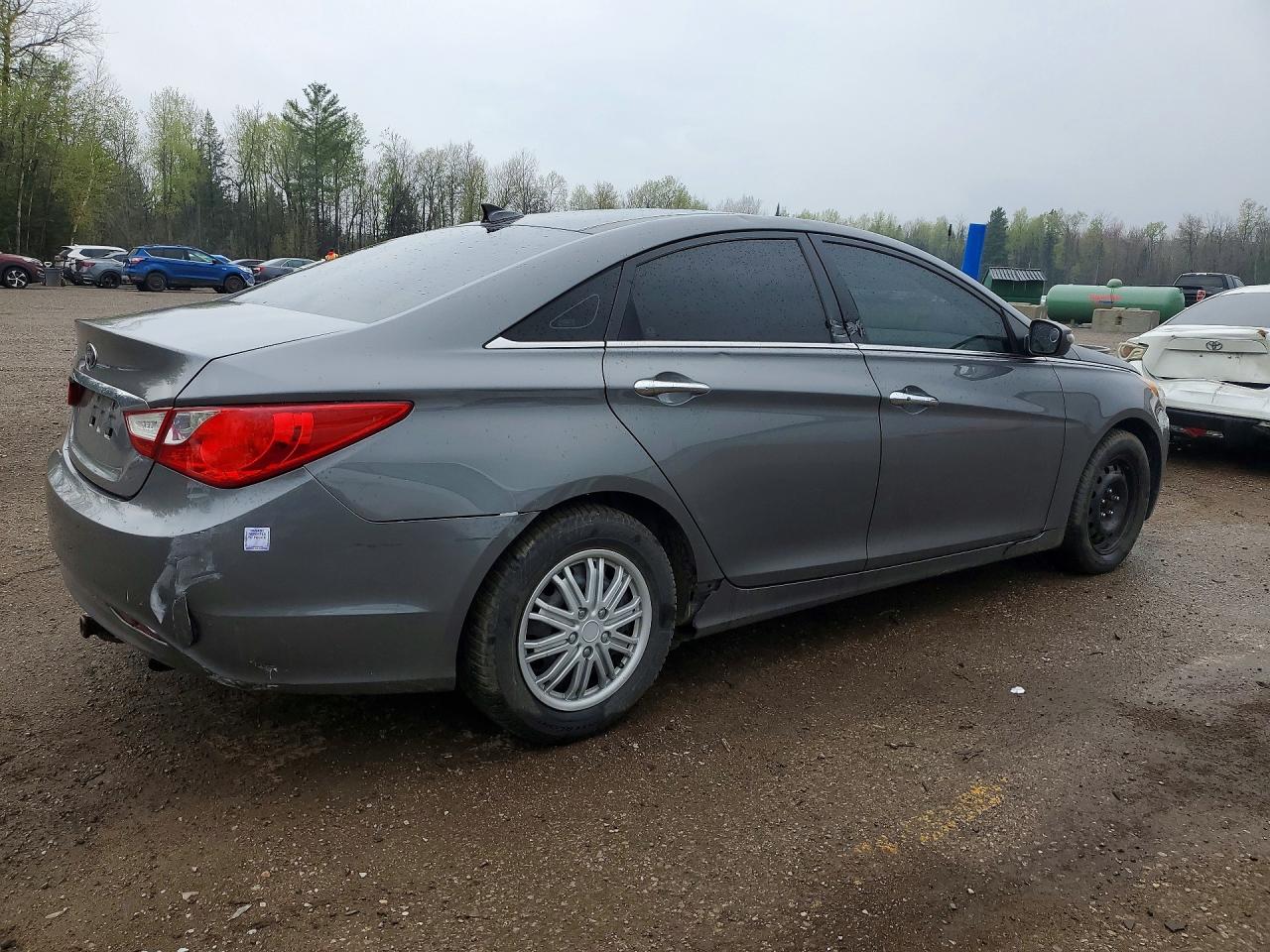 2012 Hyundai Sonata Se Gray vin: 5NPEC4ACXCH431854