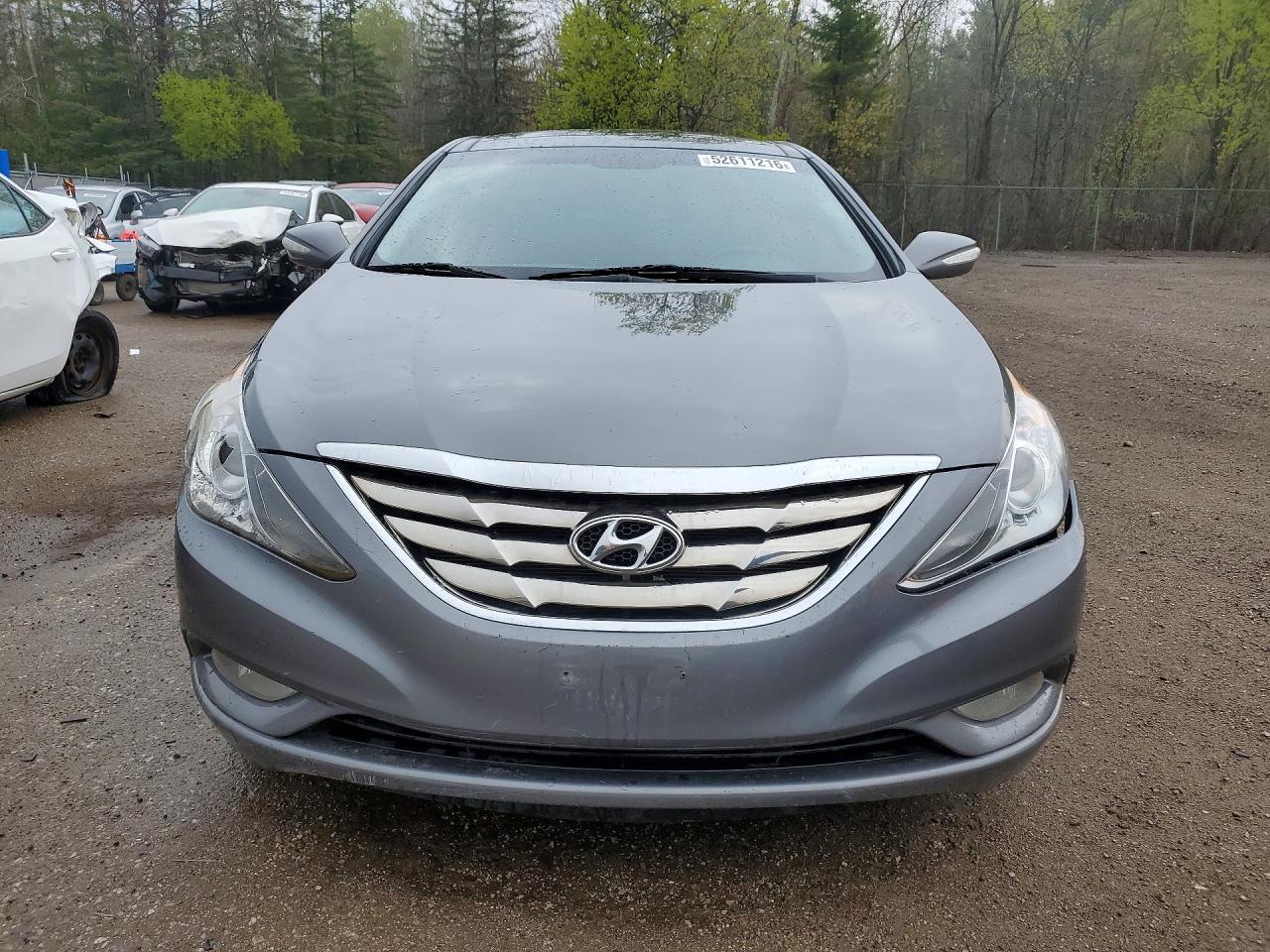 2012 Hyundai Sonata Se Gray vin: 5NPEC4ACXCH431854