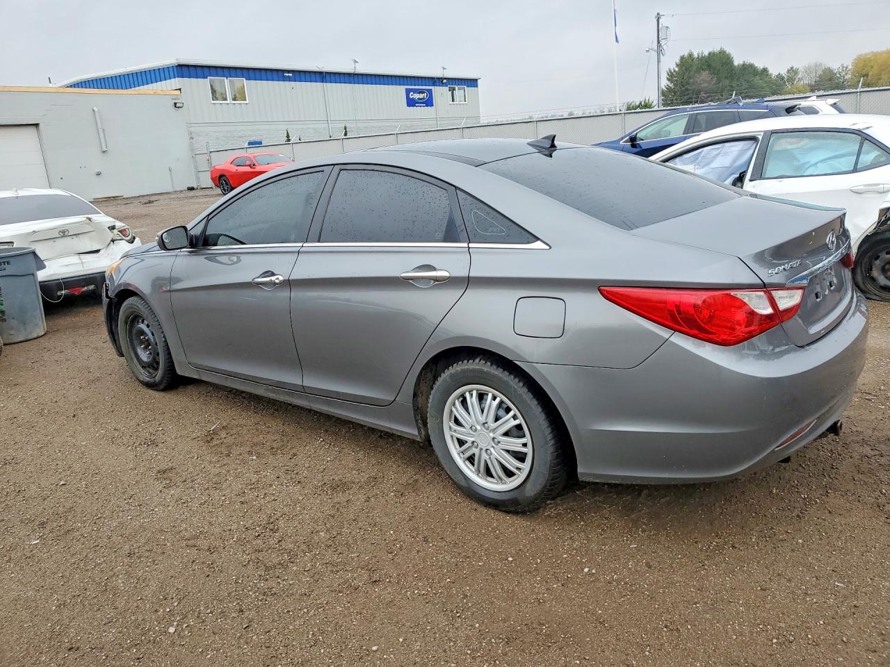 2012 Hyundai Sonata Se Gray vin: 5NPEC4ACXCH431854