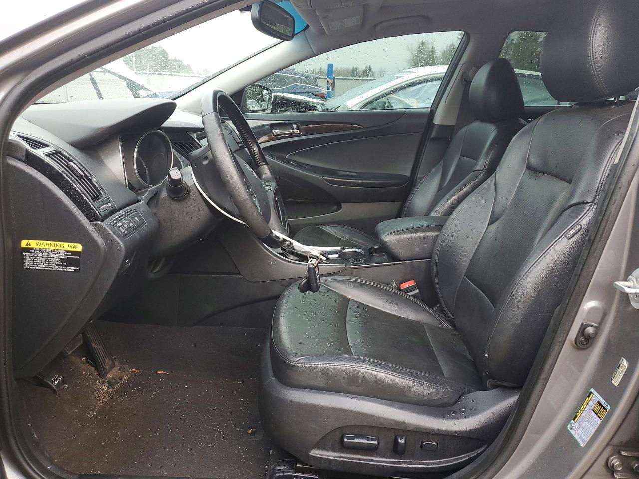2012 Hyundai Sonata Se Gray vin: 5NPEC4ACXCH431854