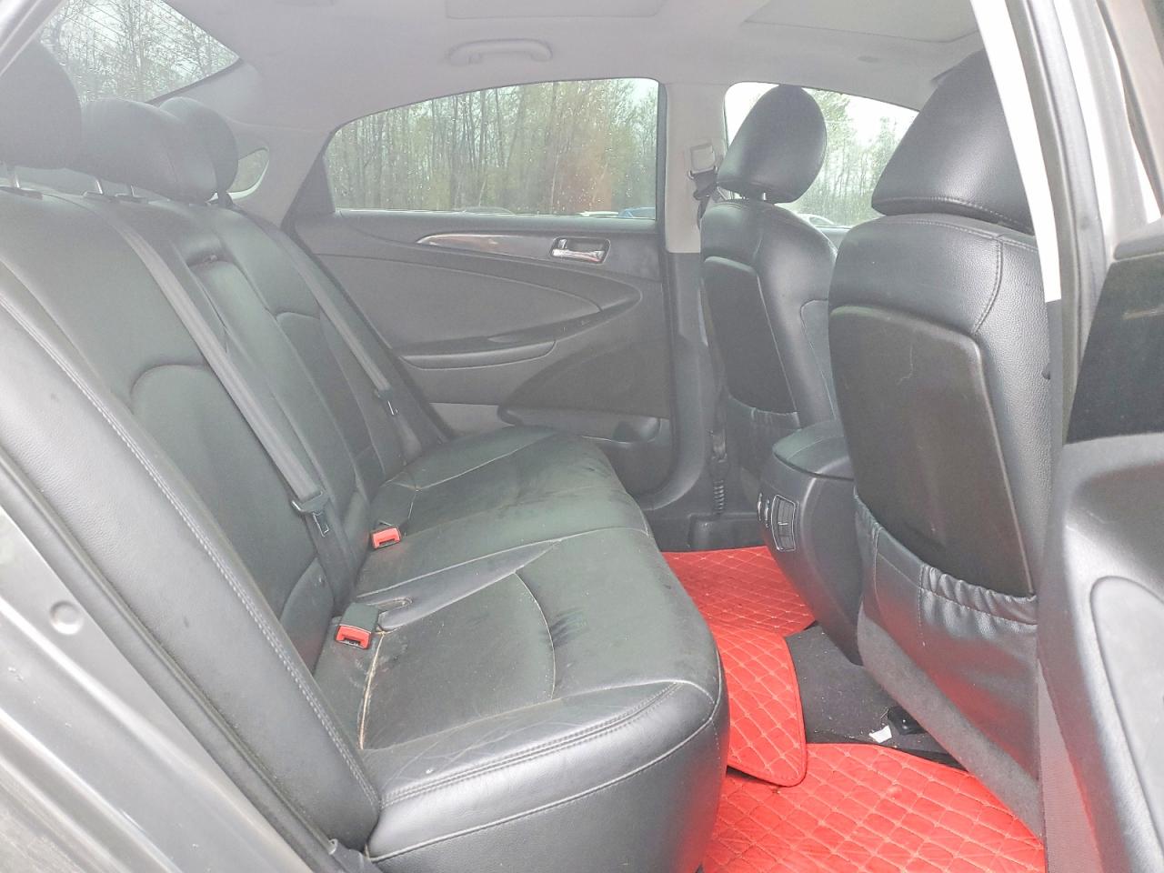 2012 Hyundai Sonata Se Gray vin: 5NPEC4ACXCH431854