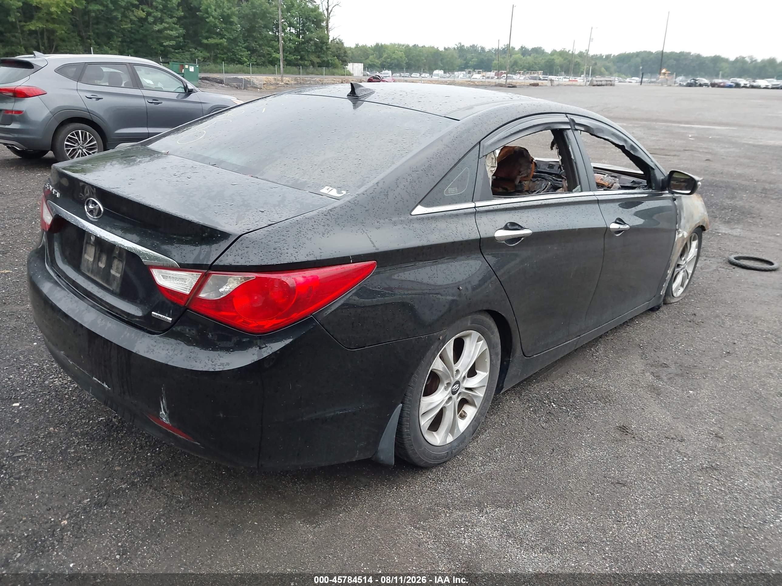 2012 Hyundai Sonata Limited Black vin: 5NPEC4ACXCH466166