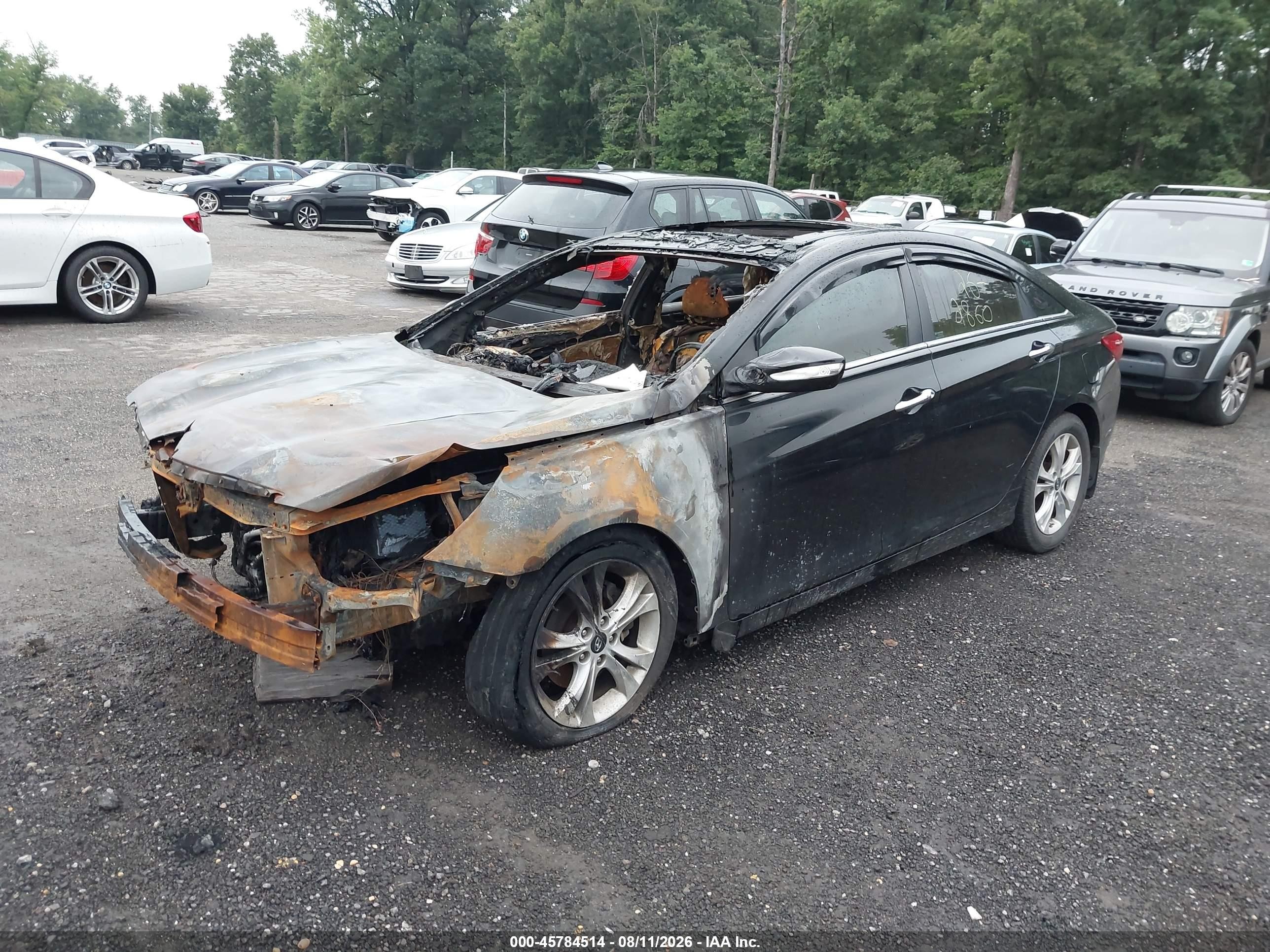 2012 Hyundai Sonata Limited Black vin: 5NPEC4ACXCH466166