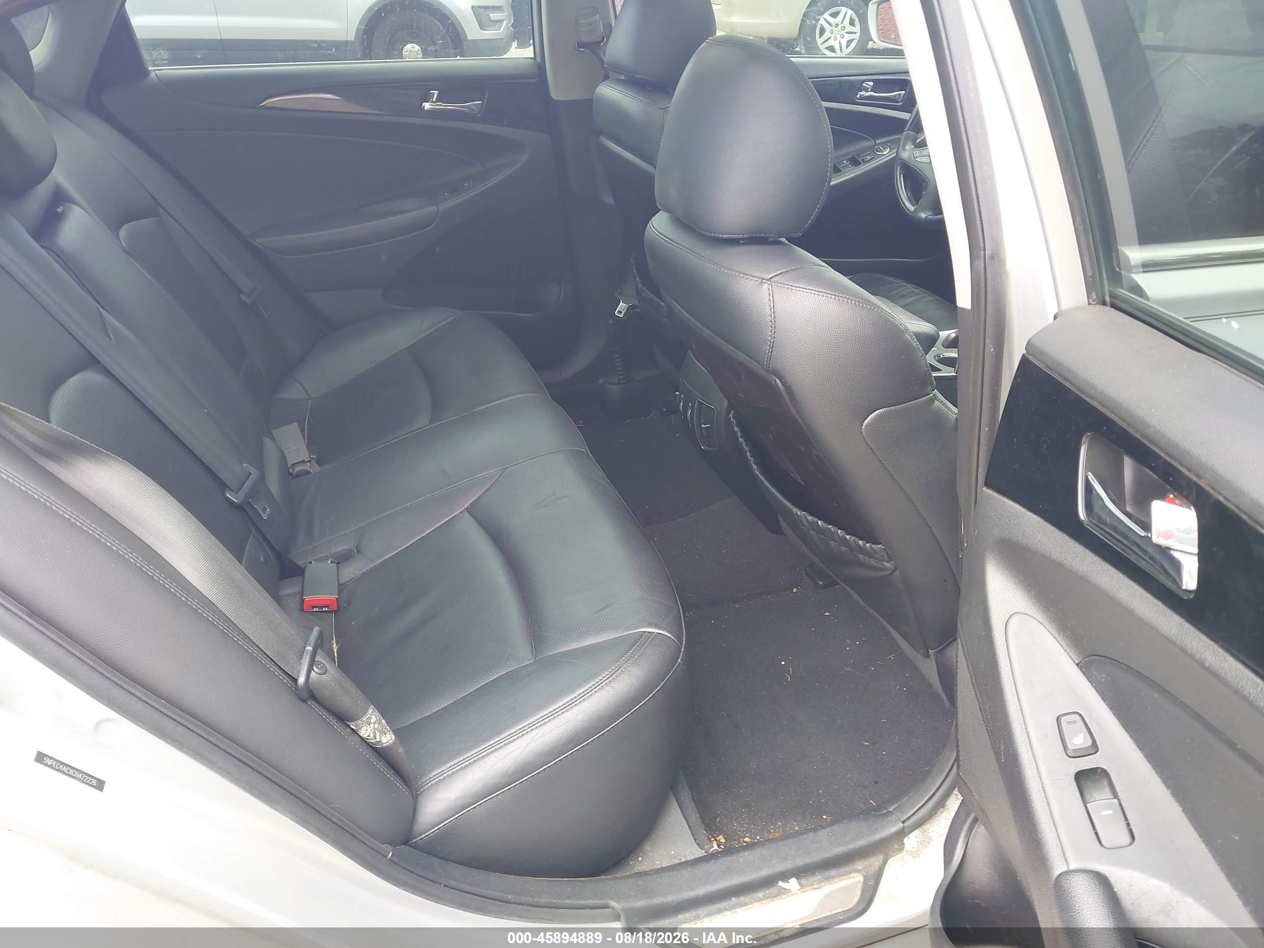 2012 Hyundai Sonata Limited Silver vin: 5NPEC4ACXCH472226
