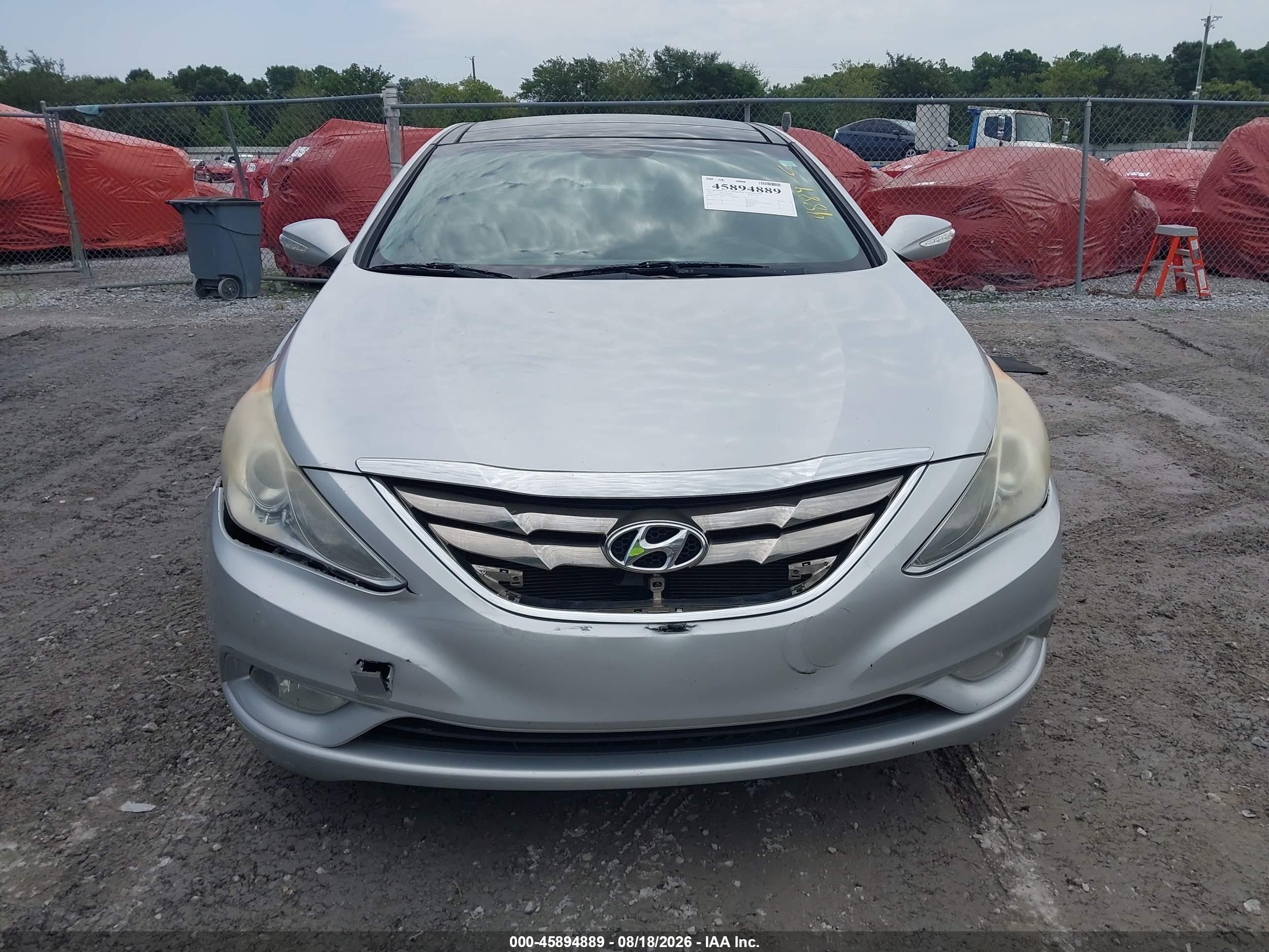 2012 Hyundai Sonata Limited Silver vin: 5NPEC4ACXCH472226