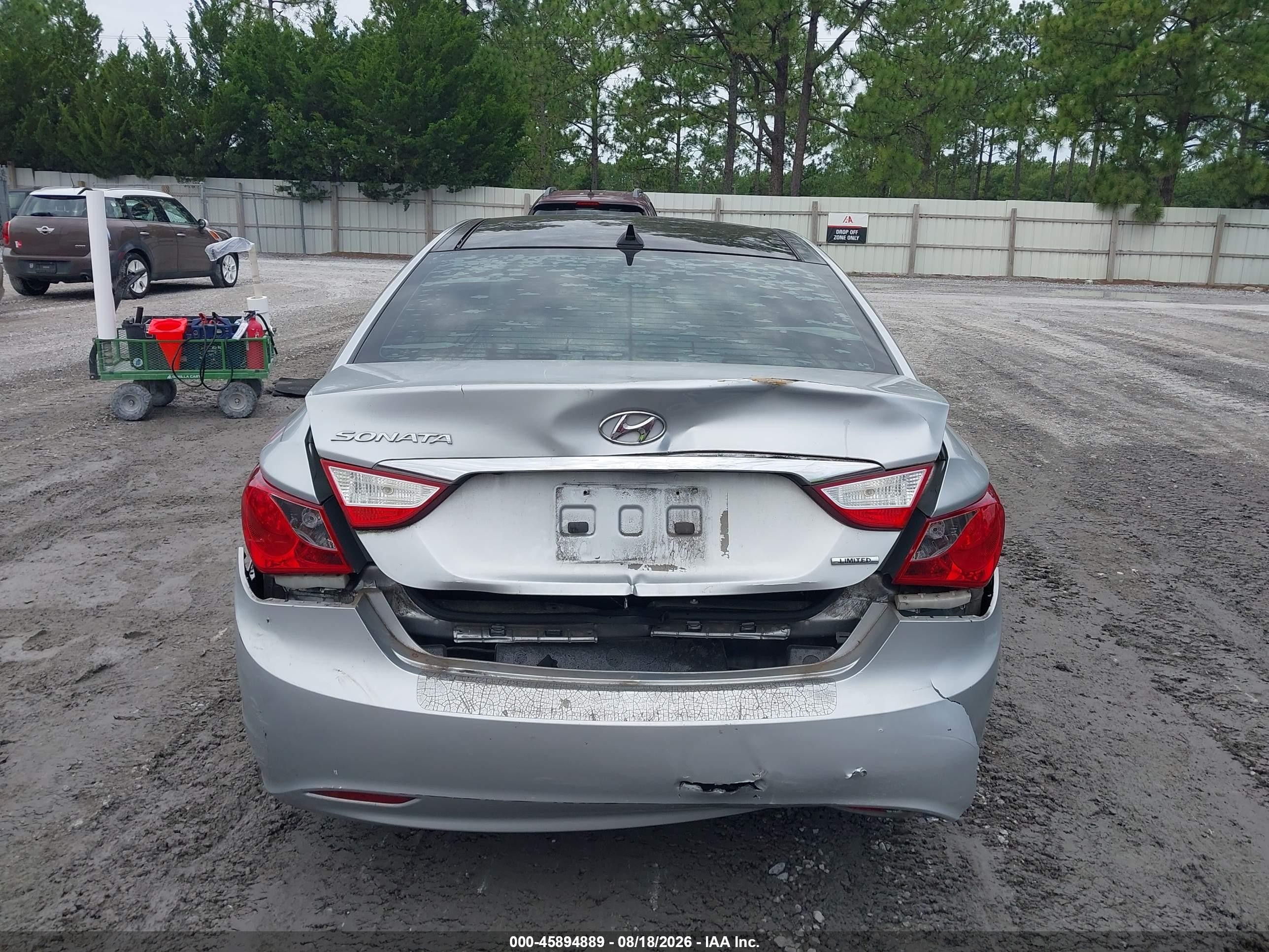 2012 Hyundai Sonata Limited Silver vin: 5NPEC4ACXCH472226