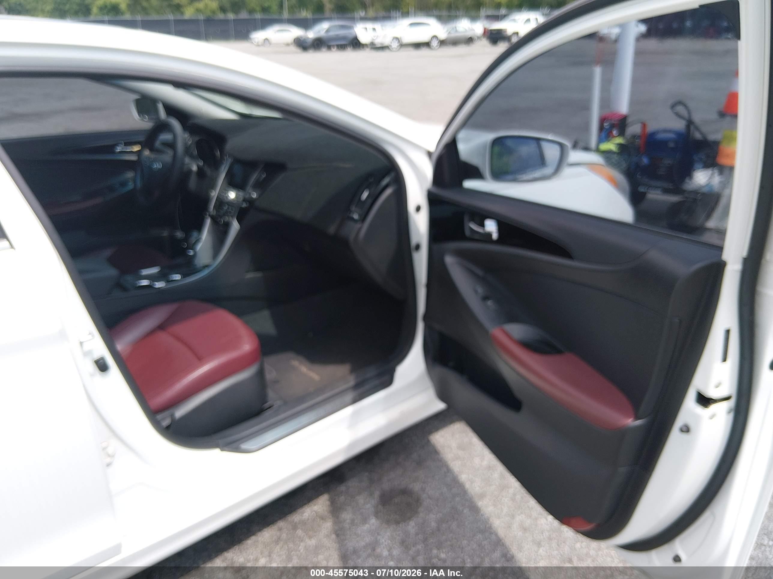 2012 Hyundai Sonata Limited White vin: 5NPEC4ACXCH472324