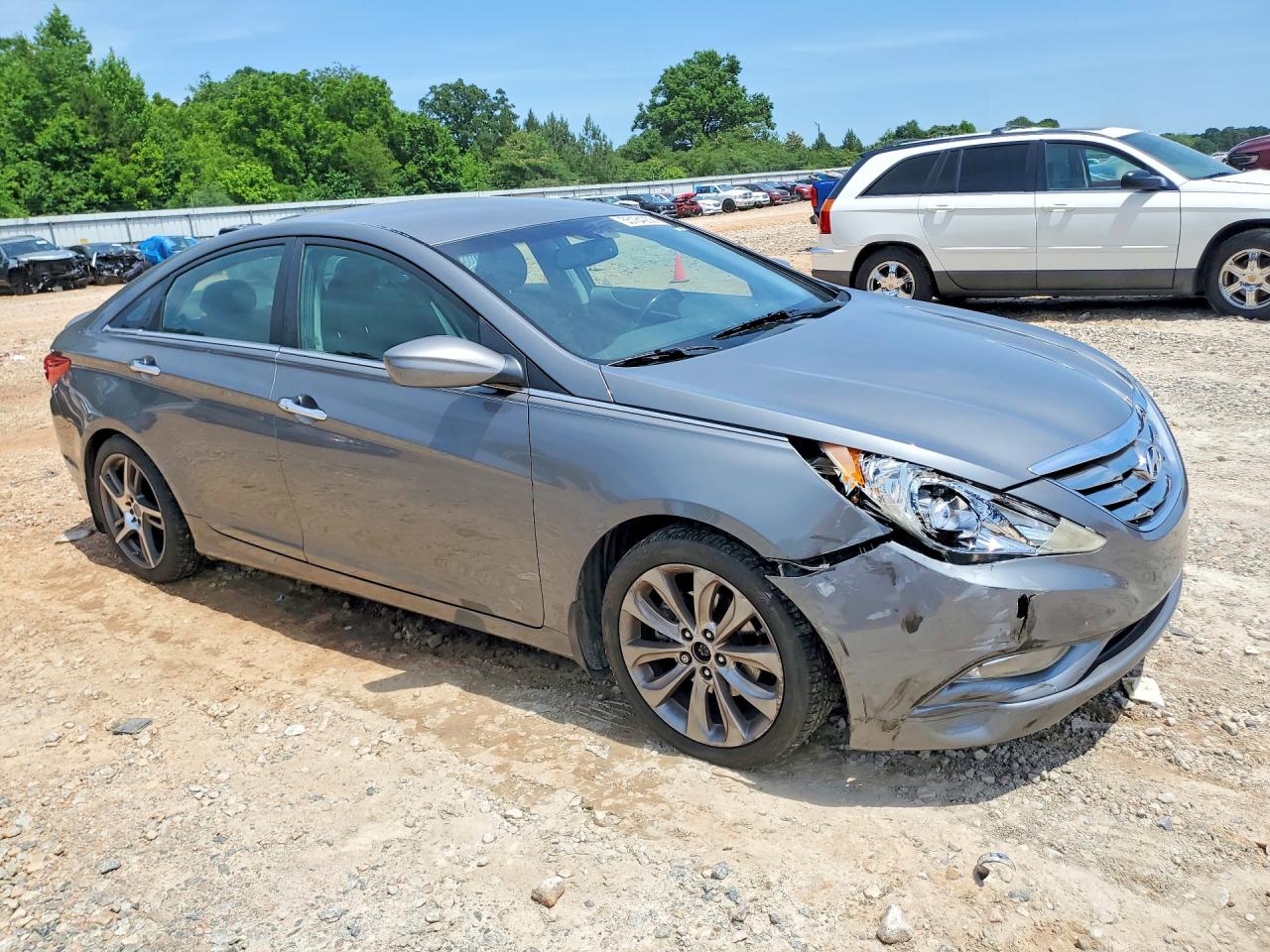 2012 Hyundai Sonata Se Gray vin: 5NPEC4ACXCH489950