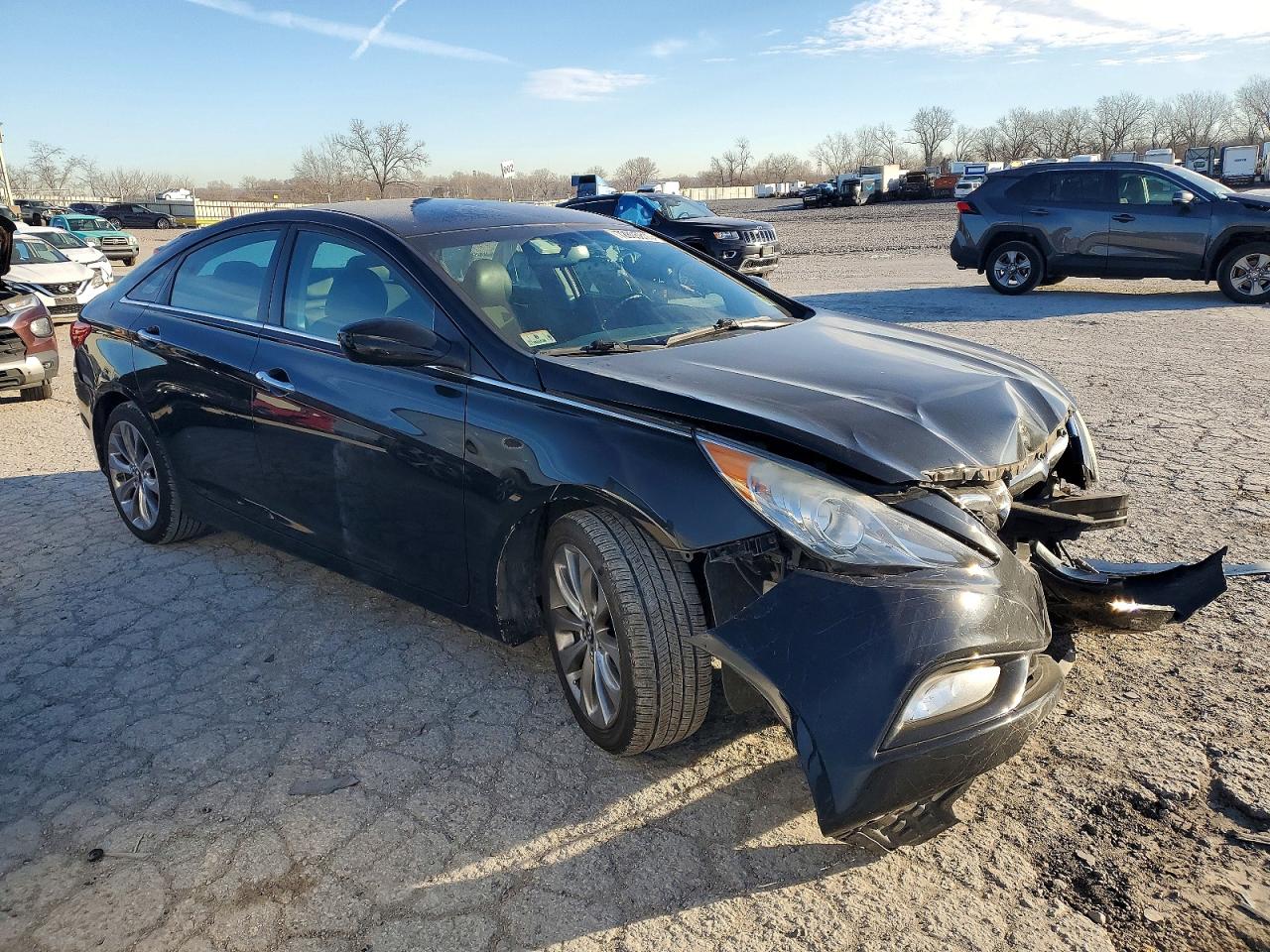 2013 Hyundai Sonata Se Black vin: 5NPEC4ACXDH513777