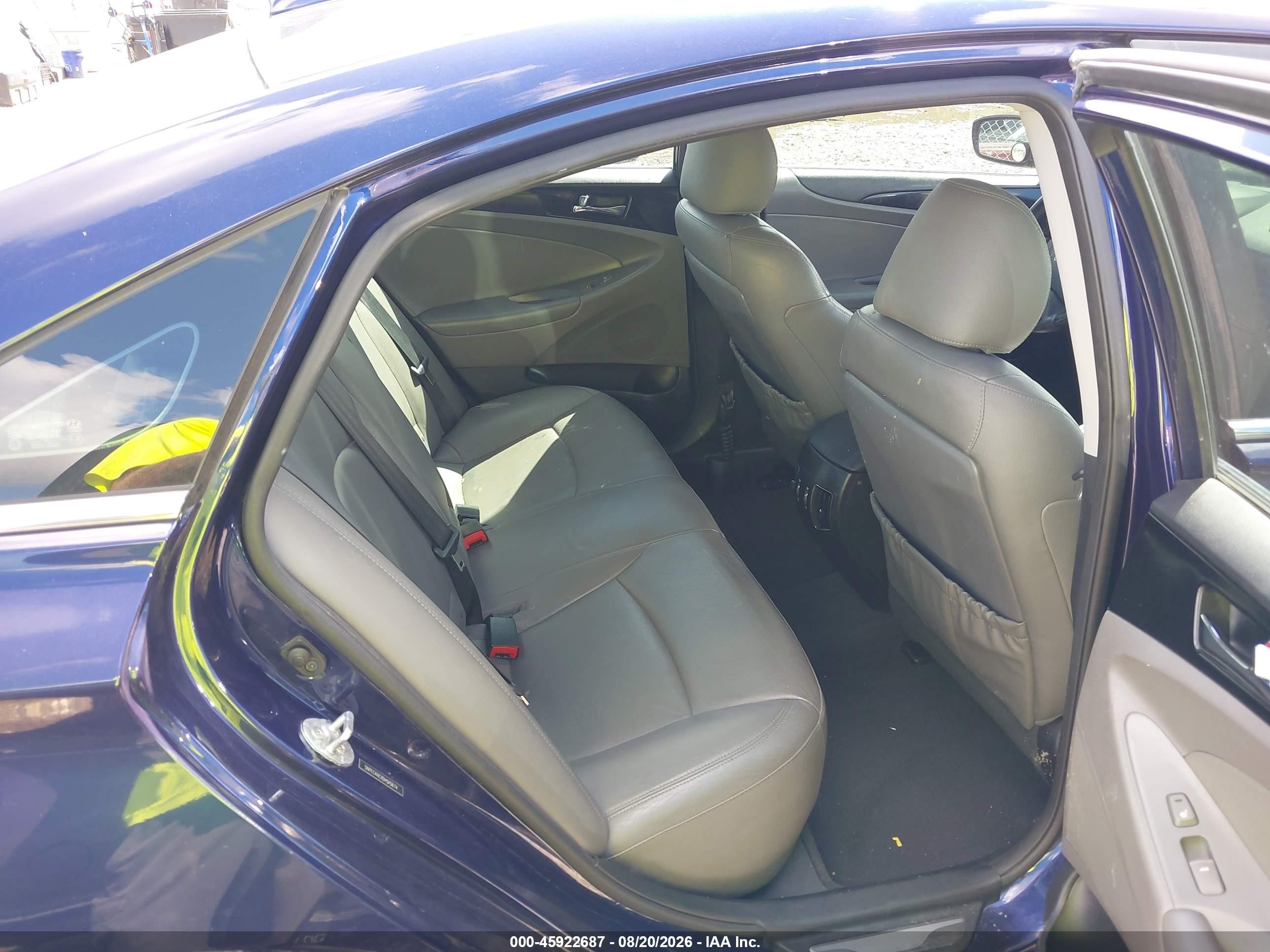 2013 Hyundai Sonata Limited Blue vin: 5NPEC4ACXDH515674