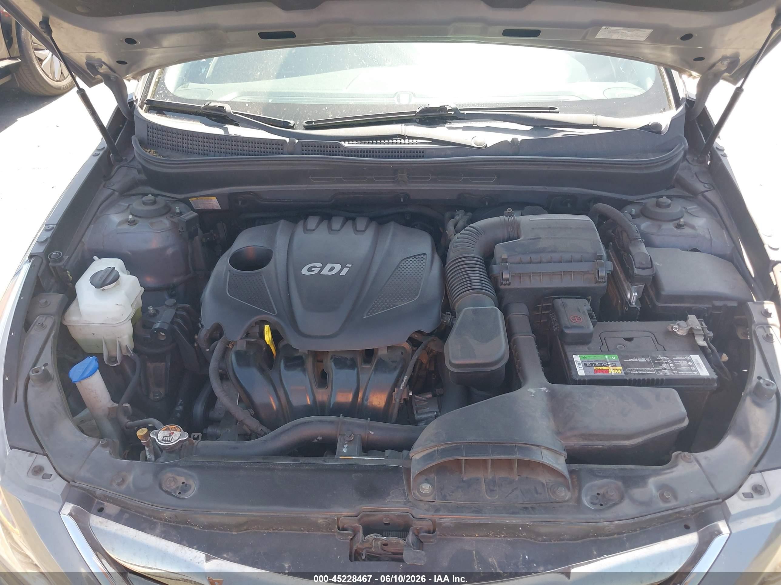 2013 Hyundai Sonata Limited Gray vin: 5NPEC4ACXDH548898