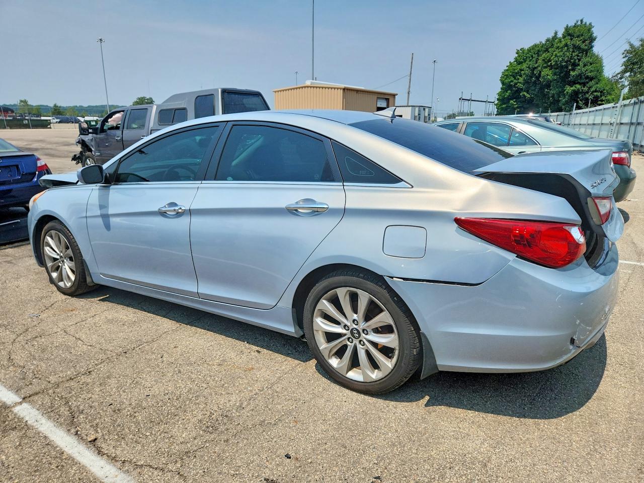 2013 Hyundai Sonata Se Silver vin: 5NPEC4ACXDH589032