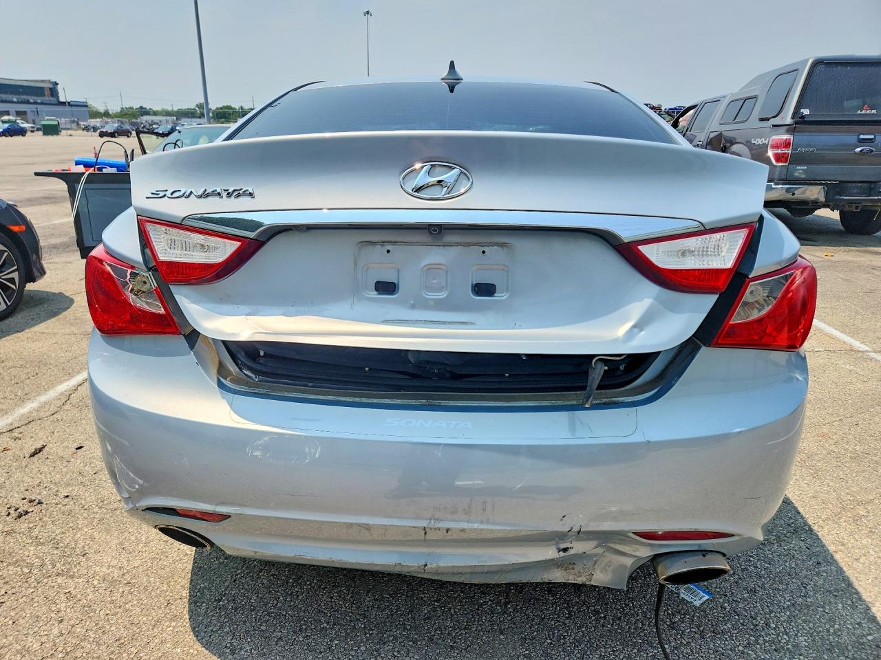 2013 Hyundai Sonata Se Silver vin: 5NPEC4ACXDH589032