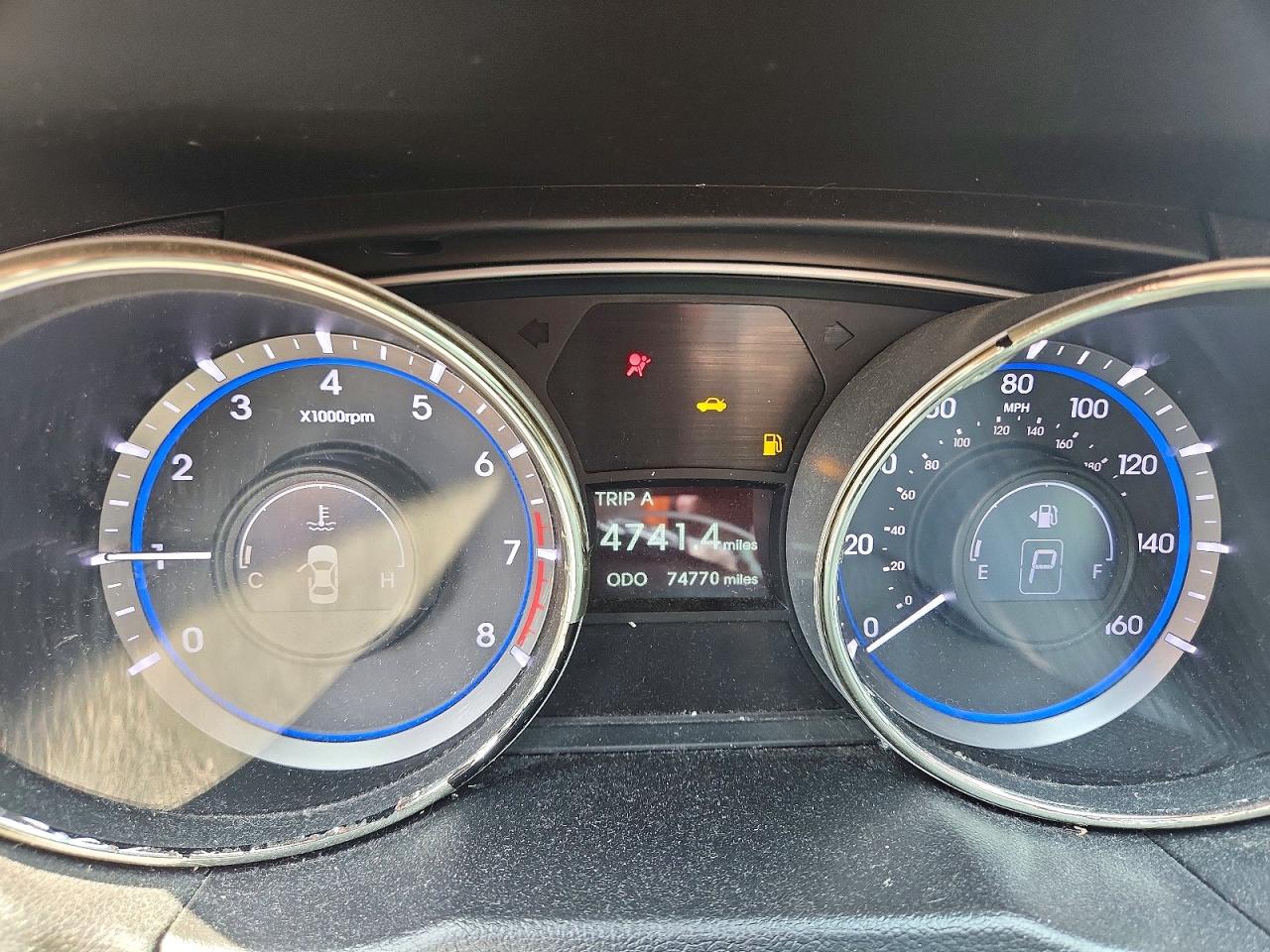 2013 Hyundai Sonata Se Silver vin: 5NPEC4ACXDH589032