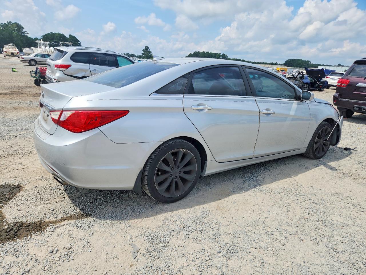 2013 Hyundai Sonata Se Silver vin: 5NPEC4ACXDH594649