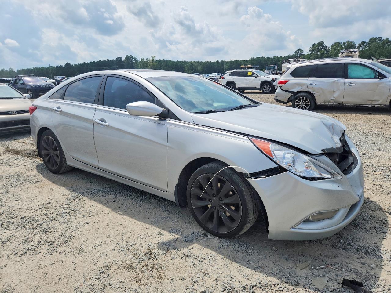 2013 Hyundai Sonata Se Silver vin: 5NPEC4ACXDH594649