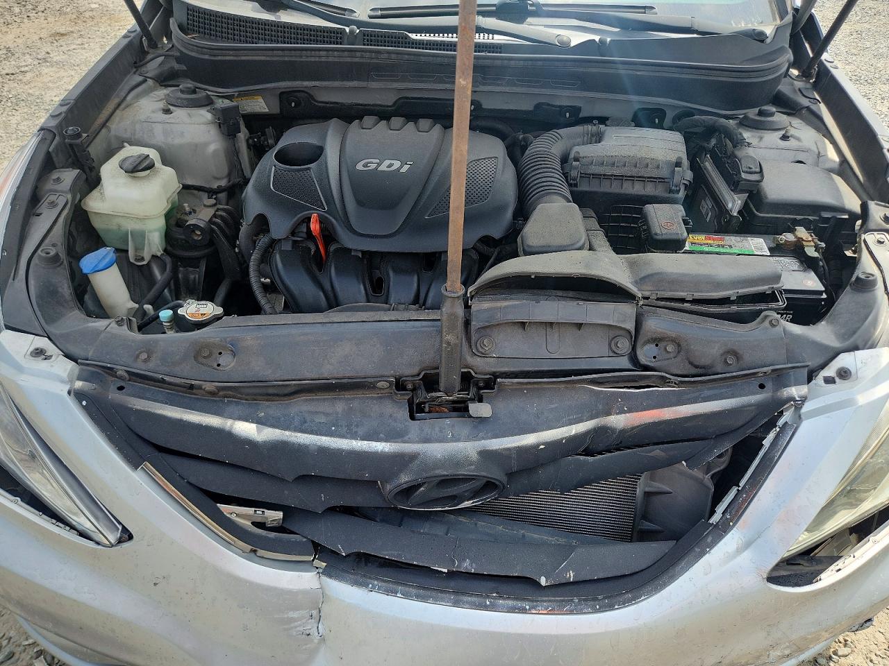 2013 Hyundai Sonata Se Silver vin: 5NPEC4ACXDH594649