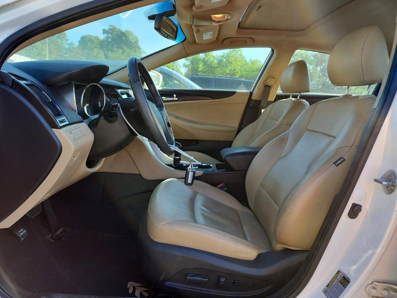 2013 Hyundai Sonata Limited White vin: 5NPEC4ACXDH622756