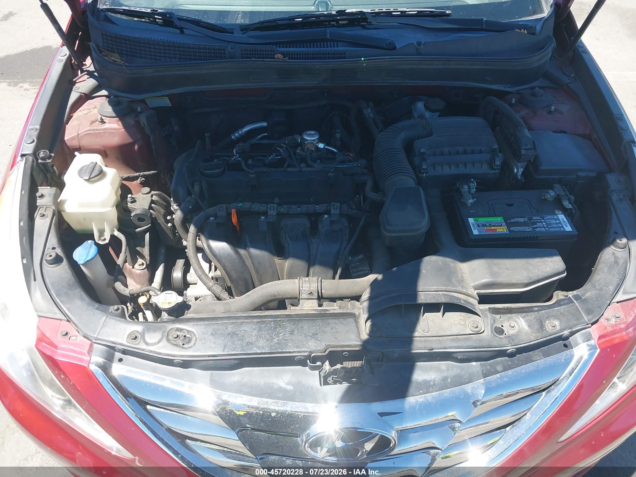 2013 Hyundai Sonata Limited Red vin: 5NPEC4ACXDH633868