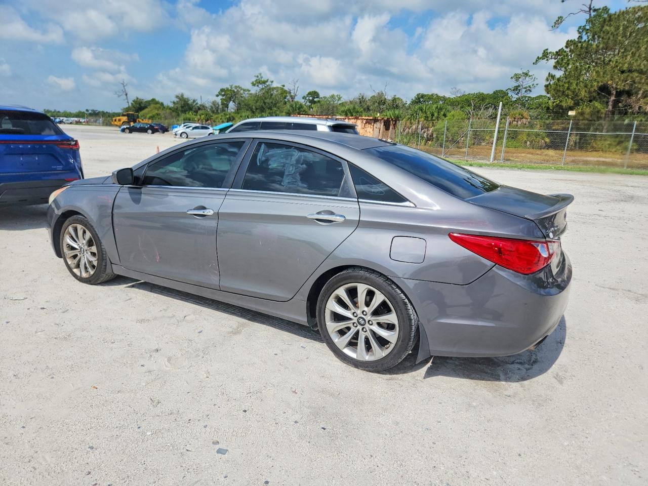 2013 Hyundai Sonata Se Gray vin: 5NPEC4ACXDH666515