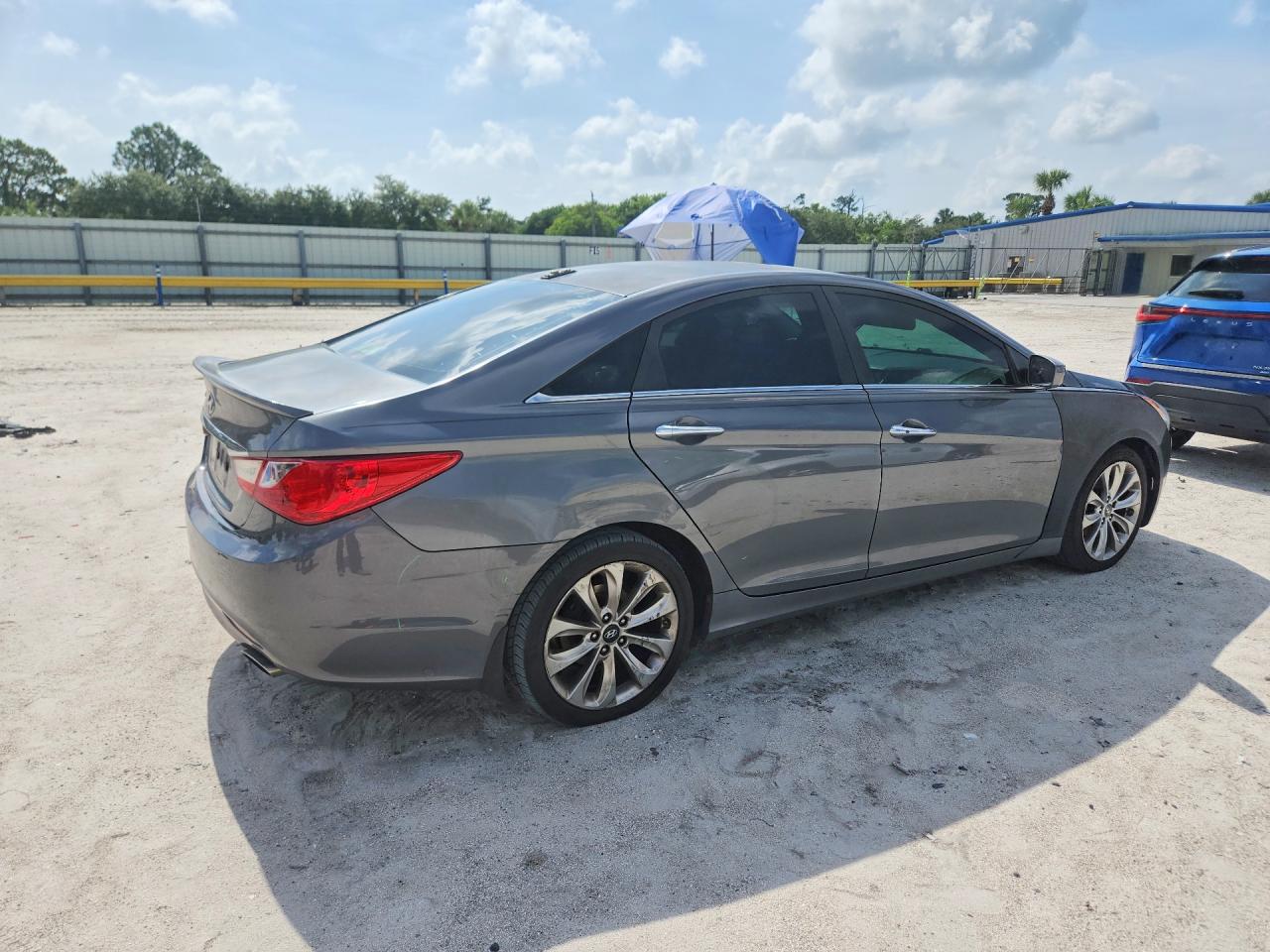 2013 Hyundai Sonata Se Gray vin: 5NPEC4ACXDH666515