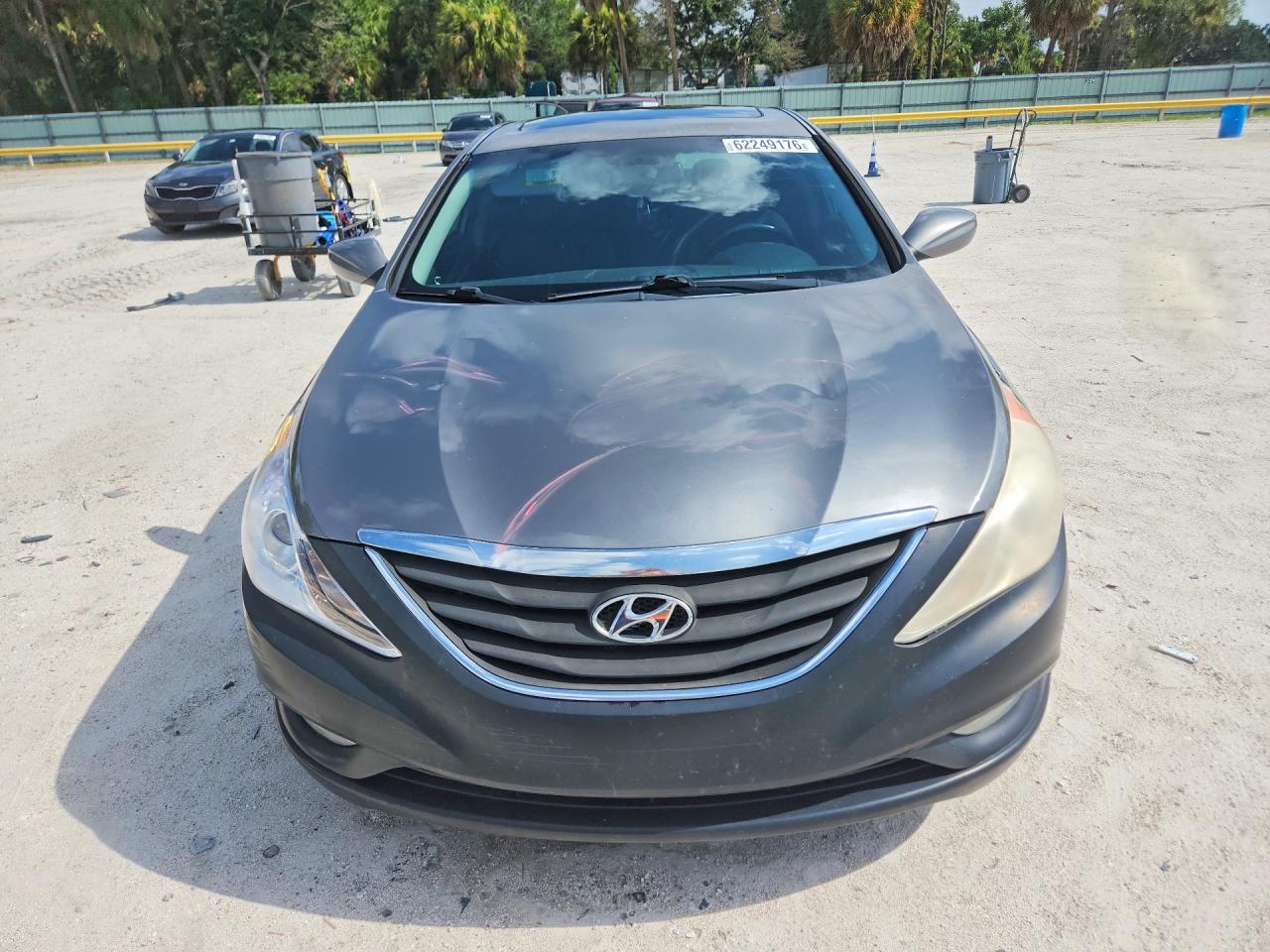 2013 Hyundai Sonata Se Gray vin: 5NPEC4ACXDH666515