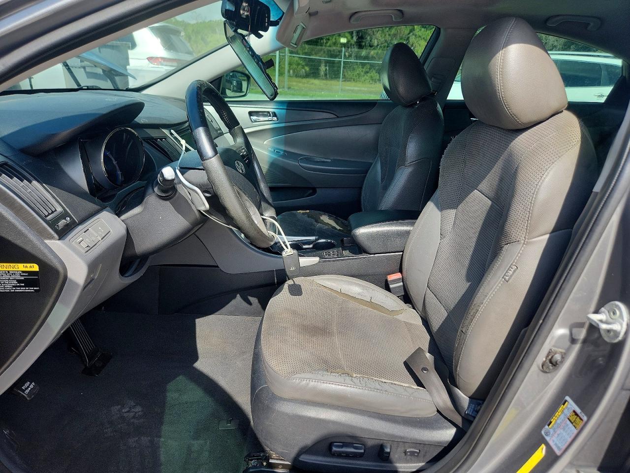 2013 Hyundai Sonata Se Gray vin: 5NPEC4ACXDH666515