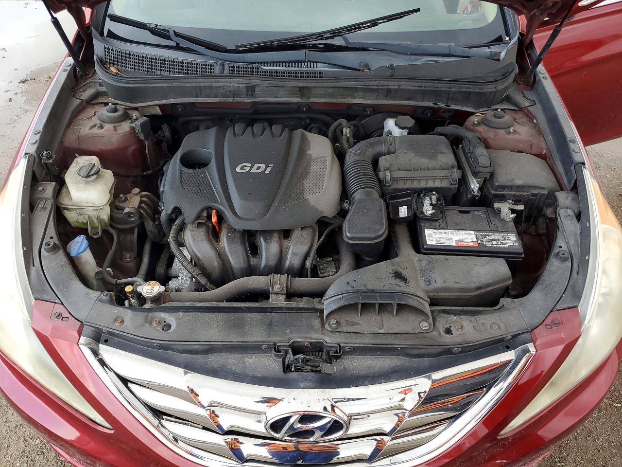 2013 Hyundai Sonata Limited Red vin: 5NPEC4ACXDH669298