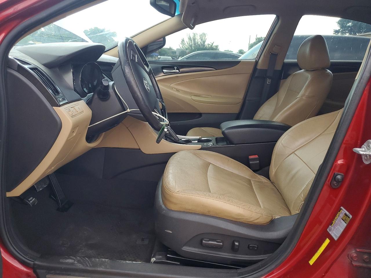 2013 Hyundai Sonata Limited Красный vin: 5NPEC4ACXDH669298