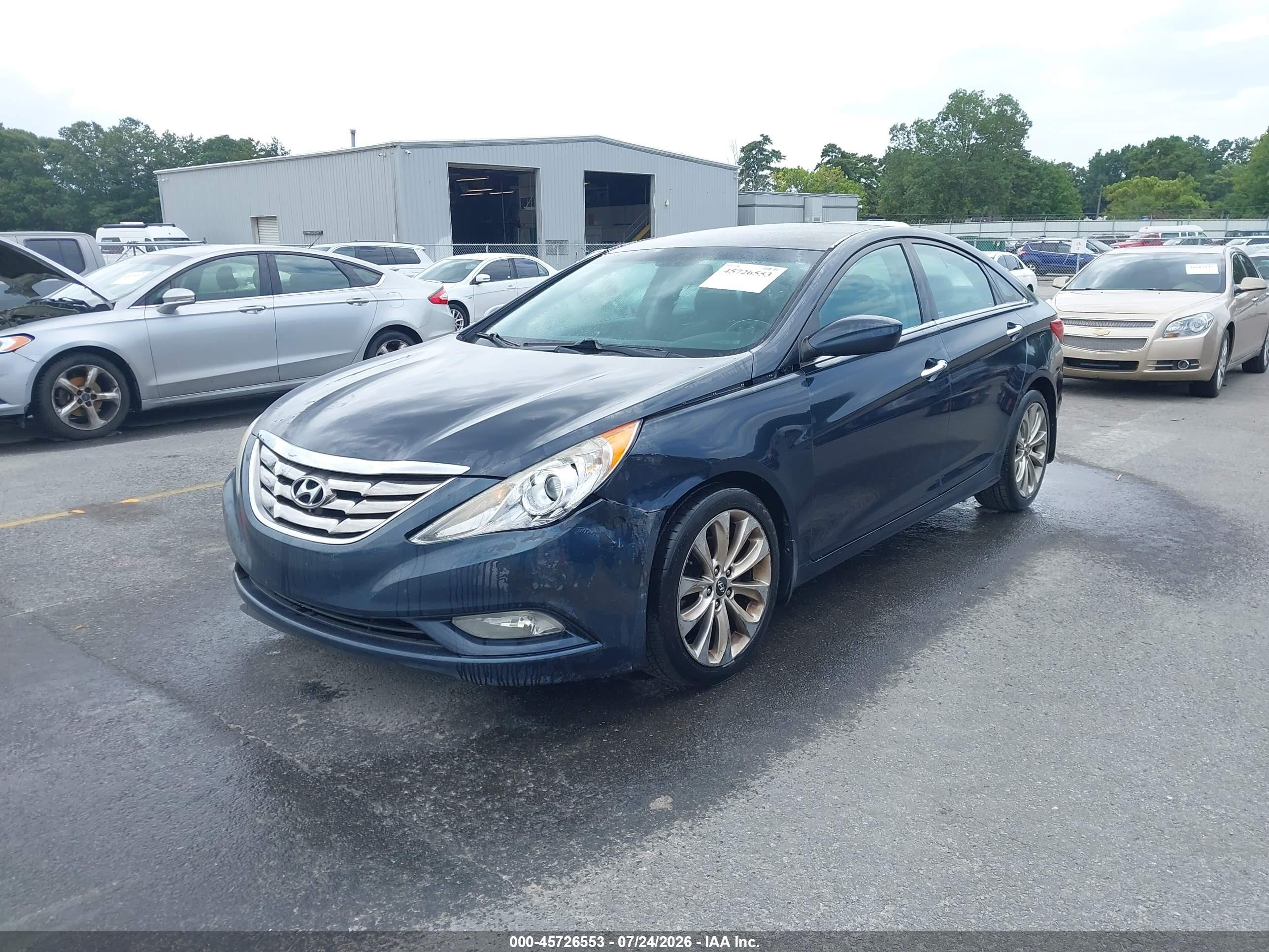 2013 Hyundai Sonata Se Dark Blue vin: 5NPEC4ACXDH670869