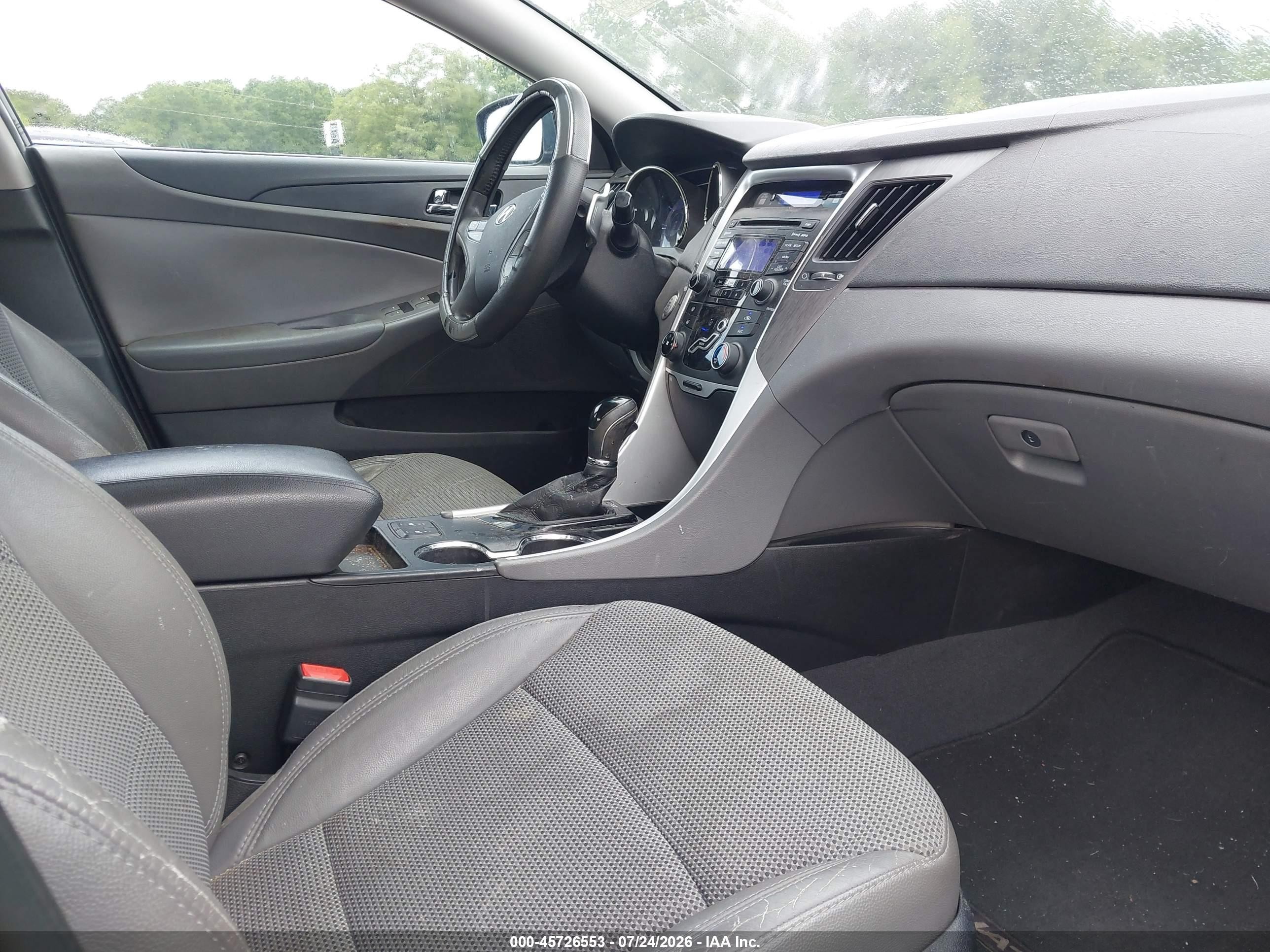 2013 Hyundai Sonata Se Dark Blue vin: 5NPEC4ACXDH670869