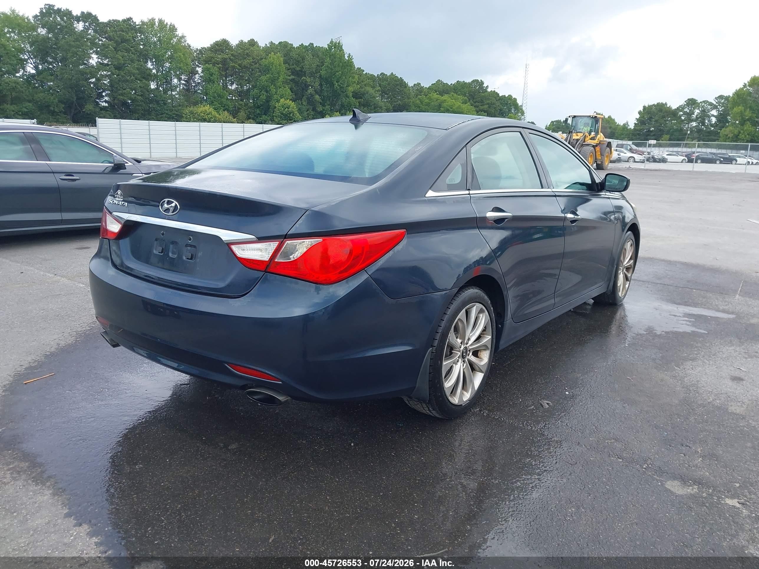 2013 Hyundai Sonata Se Dark Blue vin: 5NPEC4ACXDH670869