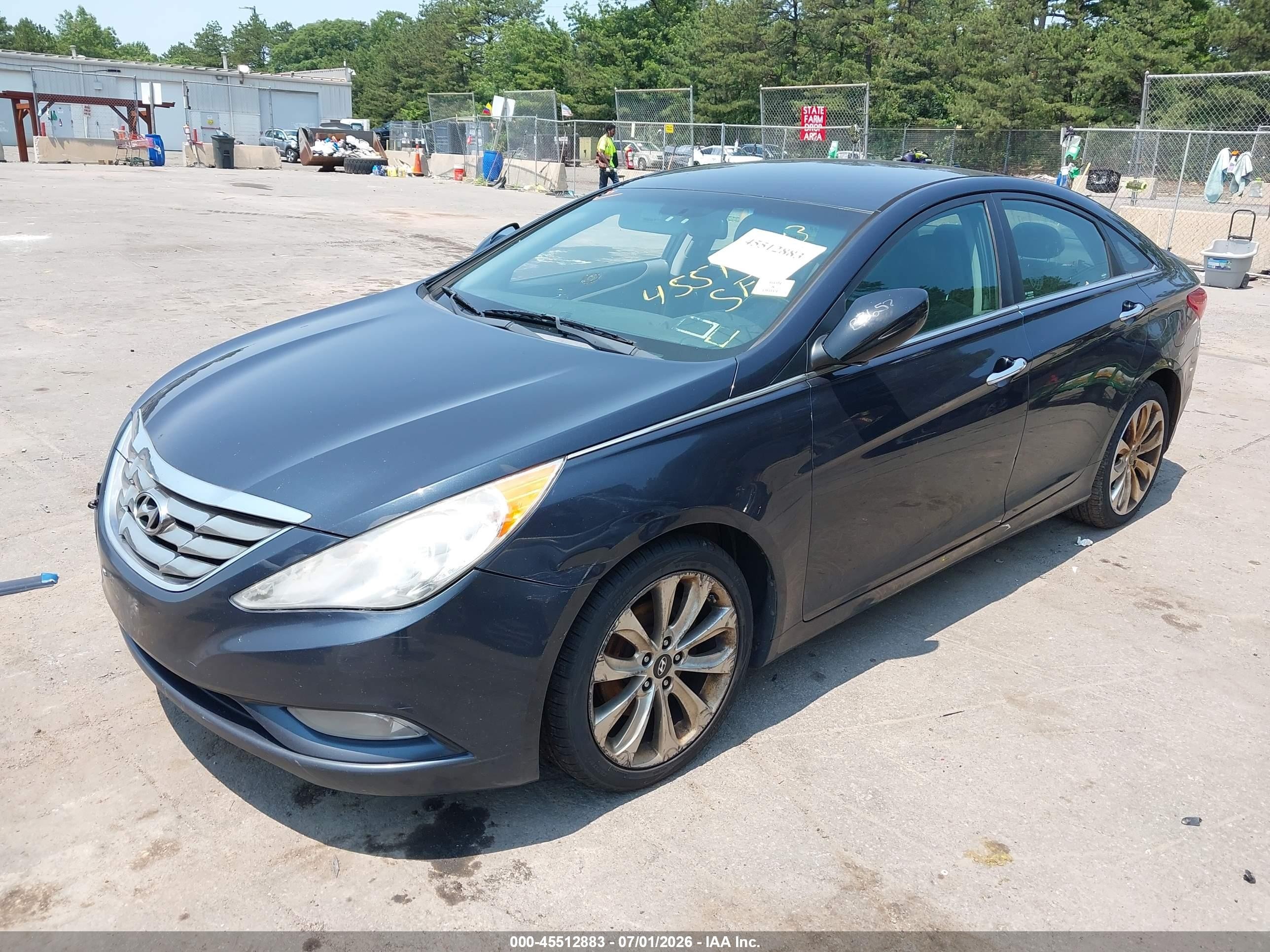 2013 Hyundai Sonata Se Black vin: 5NPEC4ACXDH672718