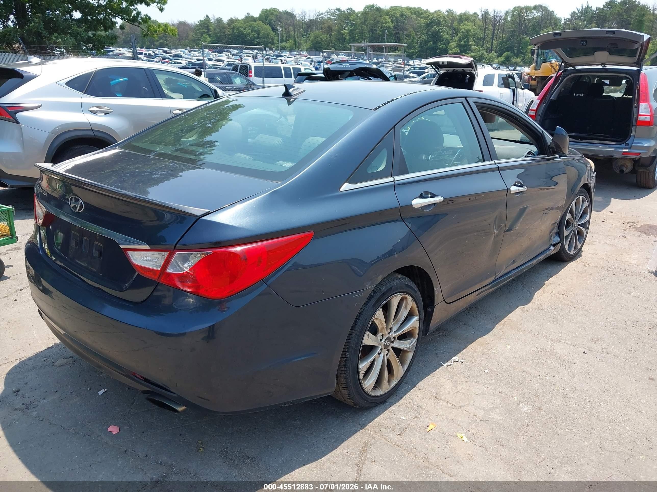 2013 Hyundai Sonata Se Black vin: 5NPEC4ACXDH672718