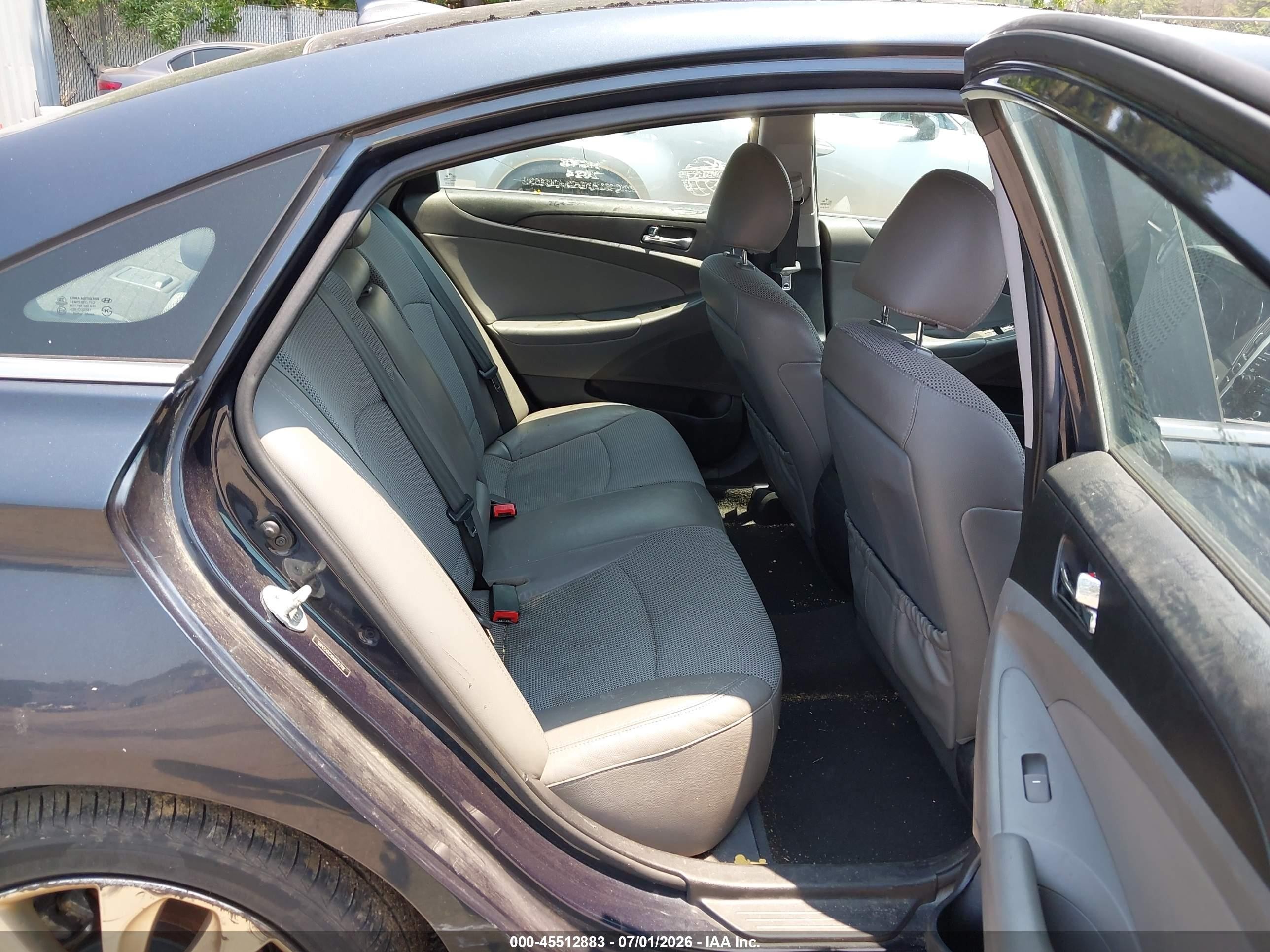 2013 Hyundai Sonata Se Black vin: 5NPEC4ACXDH672718