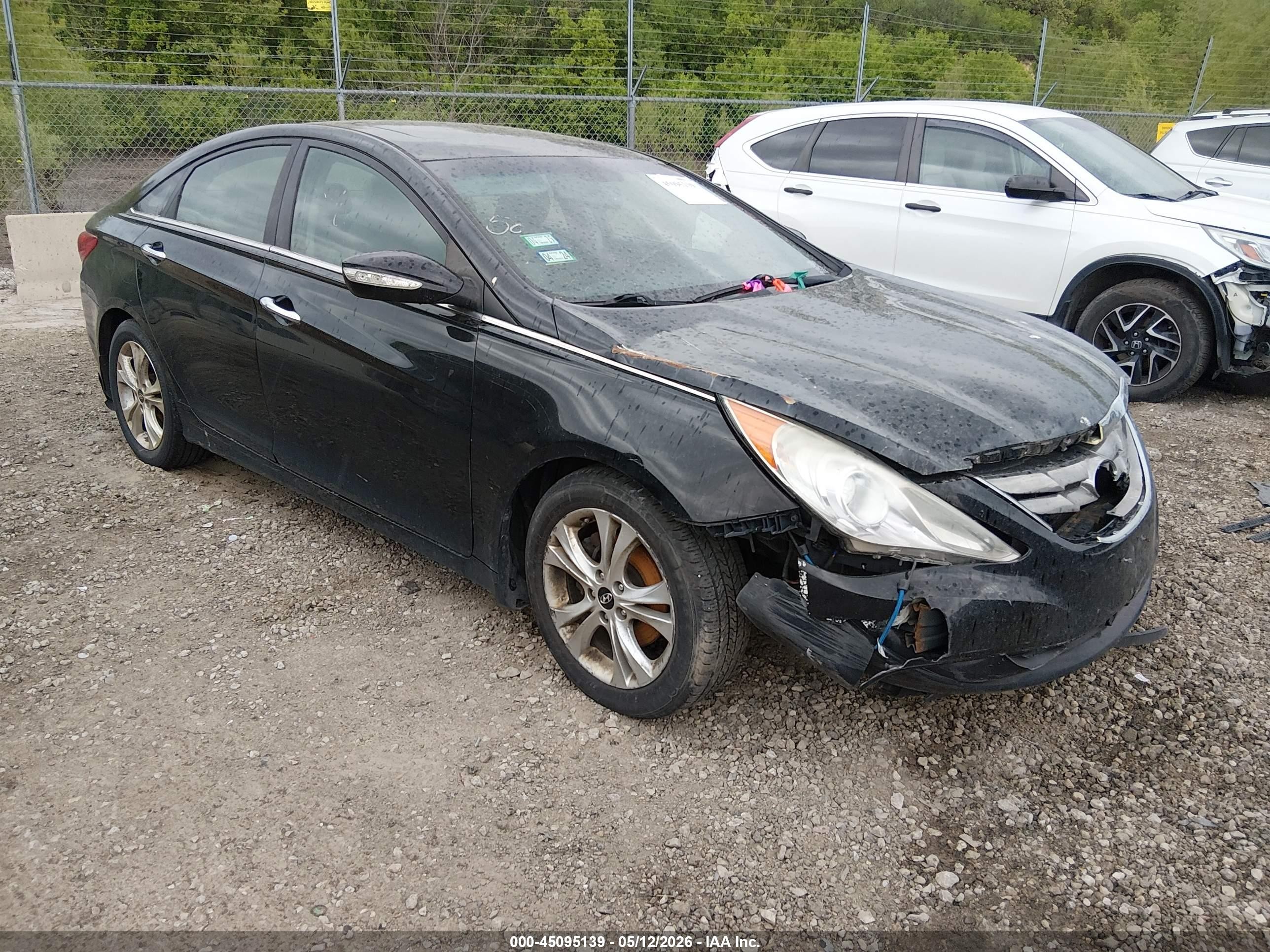 2013 Hyundai Sonata Limited Black vin: 5NPEC4ACXDH674663