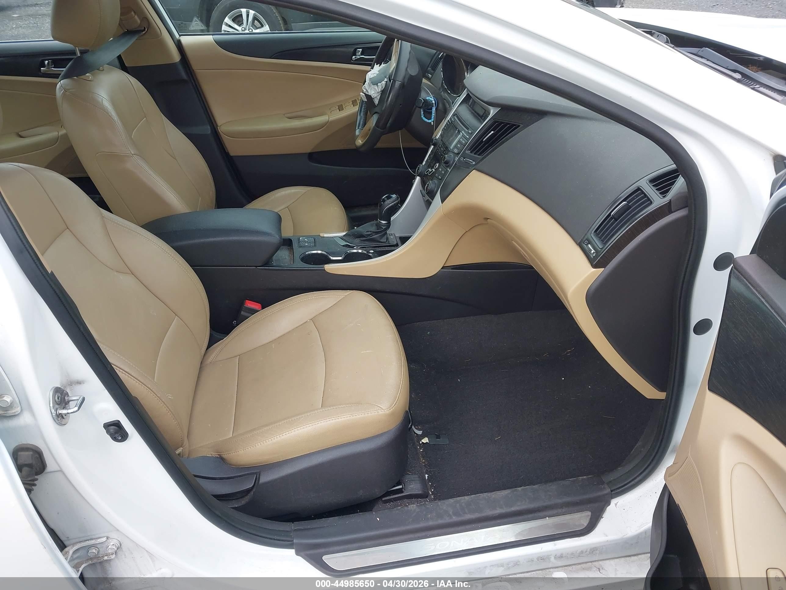 2013 Hyundai Sonata Limited Белый vin: 5NPEC4ACXDH691480